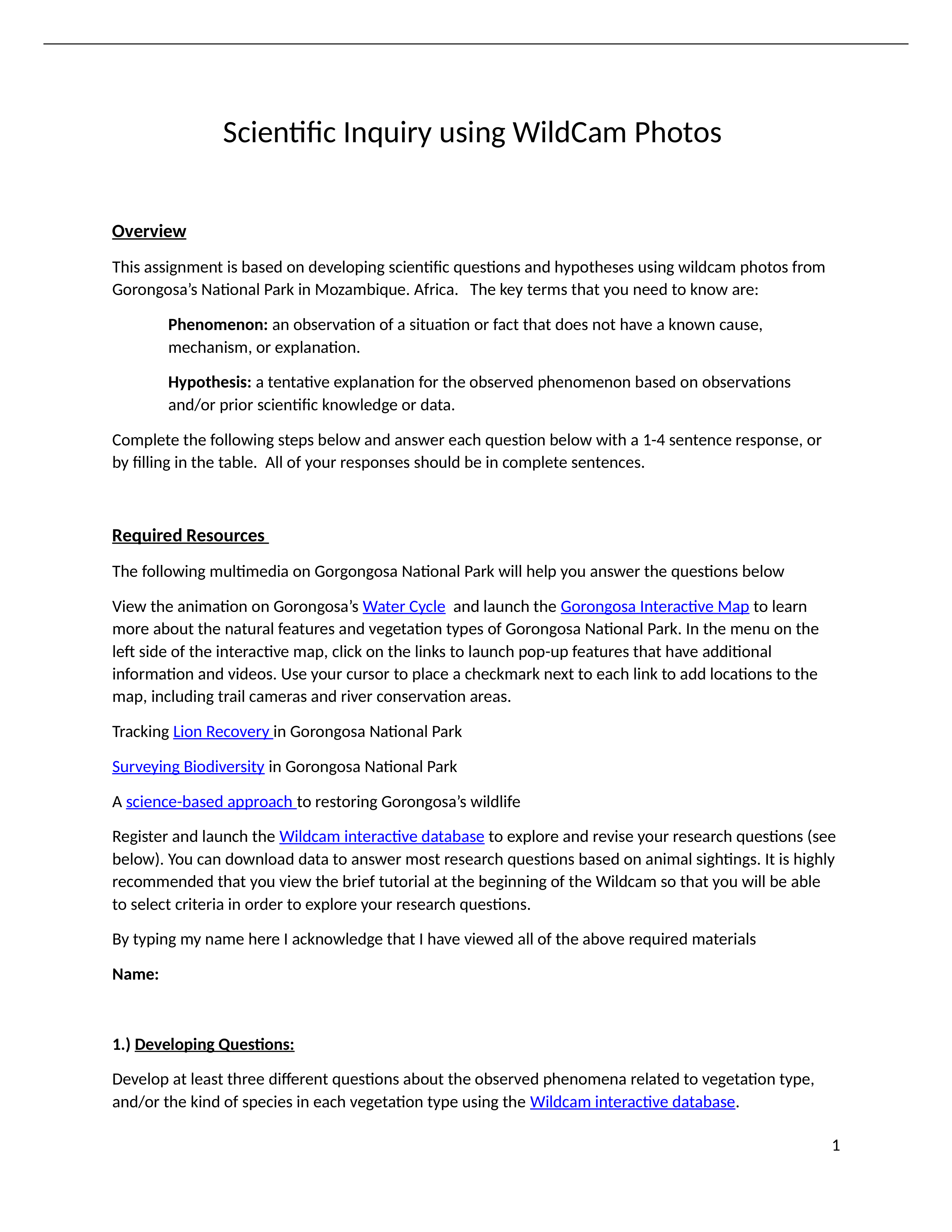 Week 1 Scientific Inquiry Using Wilcam Photos Reporting Form (1).docx_d0q8a3fnipa_page1