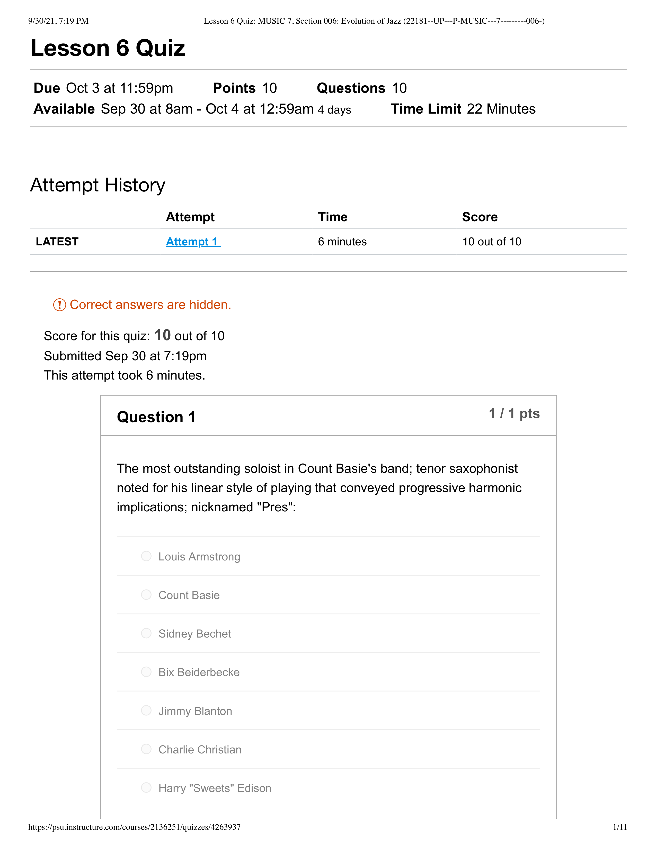 Lesson 6 Quiz_ MUSIC 7, Section 006_ Evolution of Jazz (22181--UP---P-MUSIC---7---------006-).pdf_d0t0fk1vrv7_page1