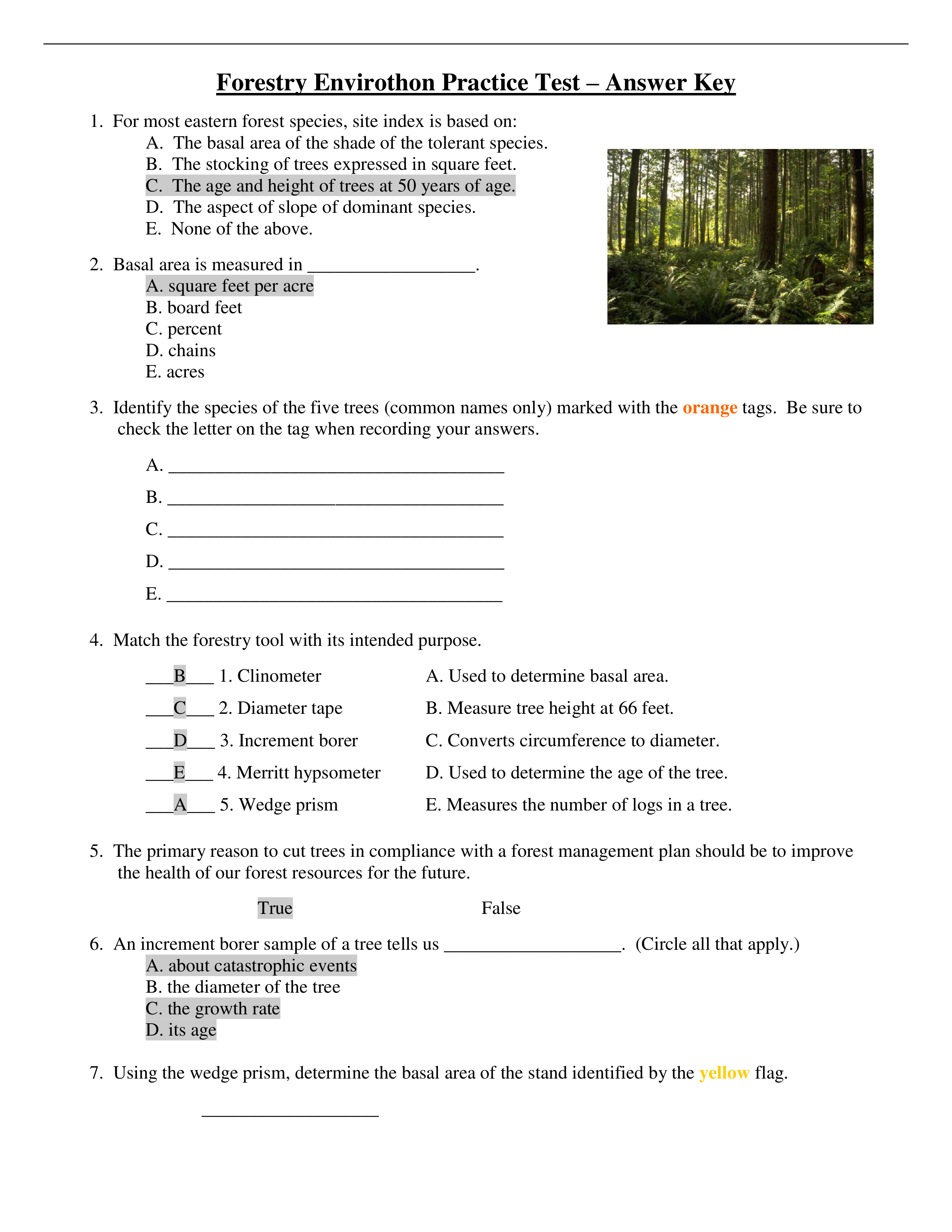 Forestry 111 Practice Test_d10knidshe5_page1