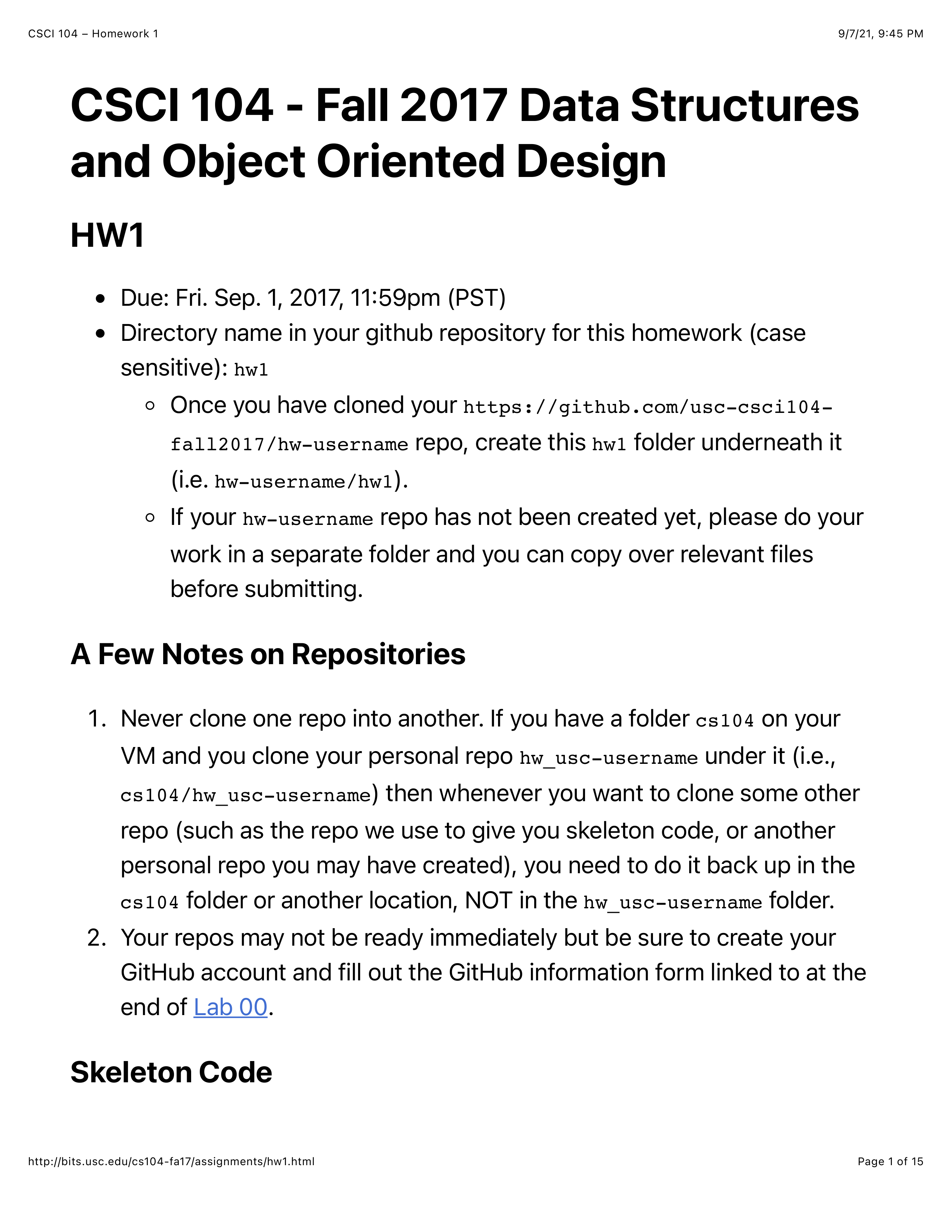 CSCI 104 - Homework 1.pdf_d134k9zd2bz_page1