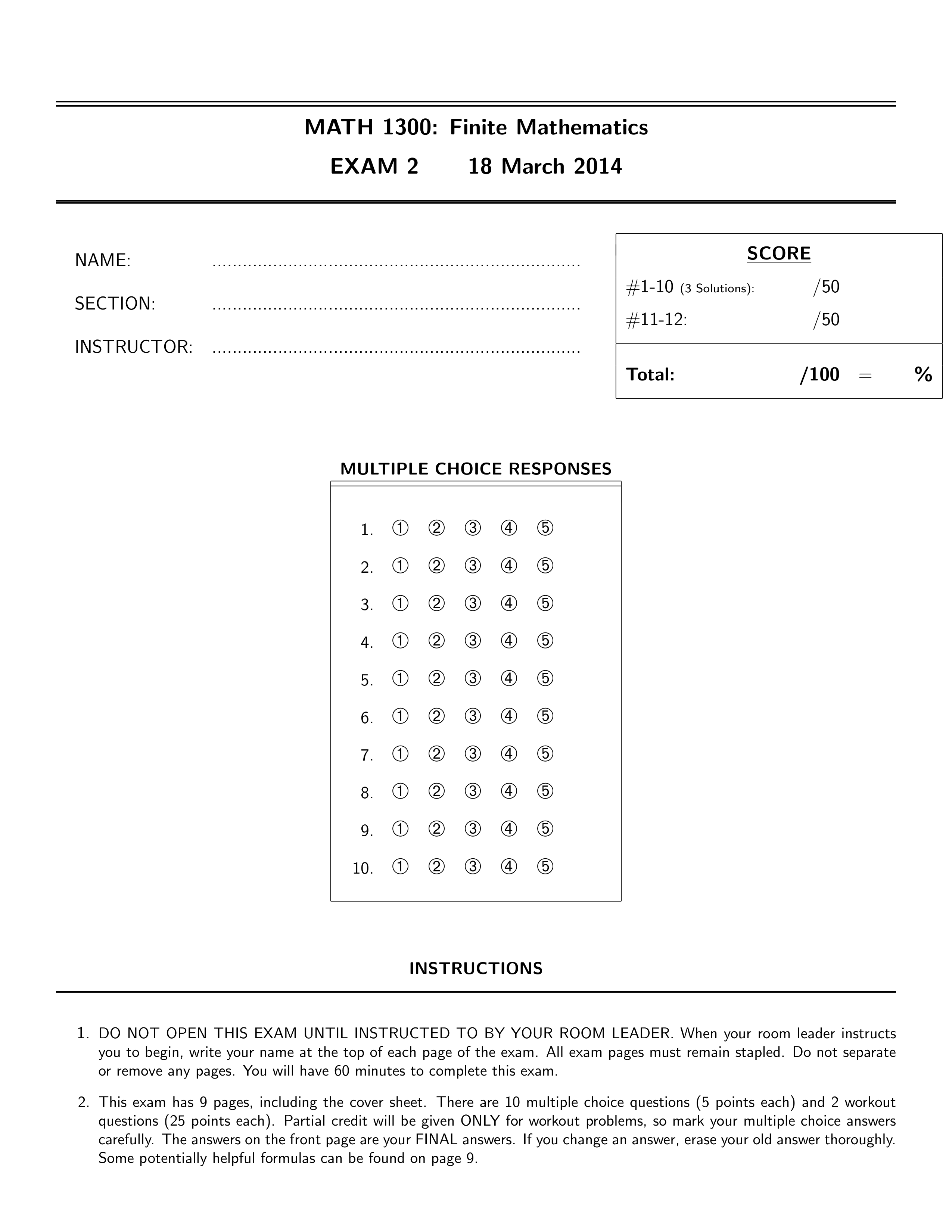 Math 1300_SP2014_Exam 2_V3_Solutions_d15wlihlp4d_page1