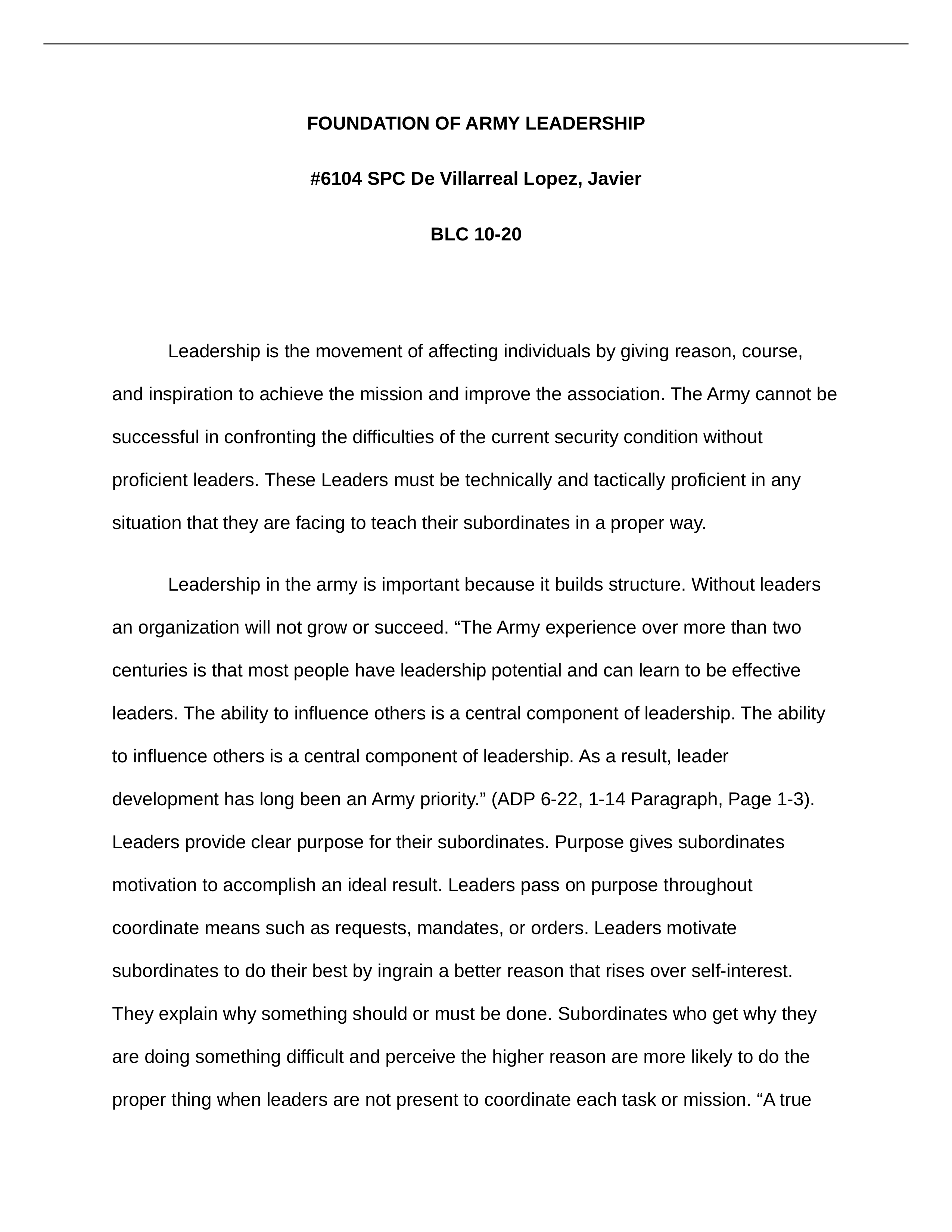 FOUNDATION OF ARMY LEADERSHIP ESSAY .docx_d1gfytwfrt2_page1