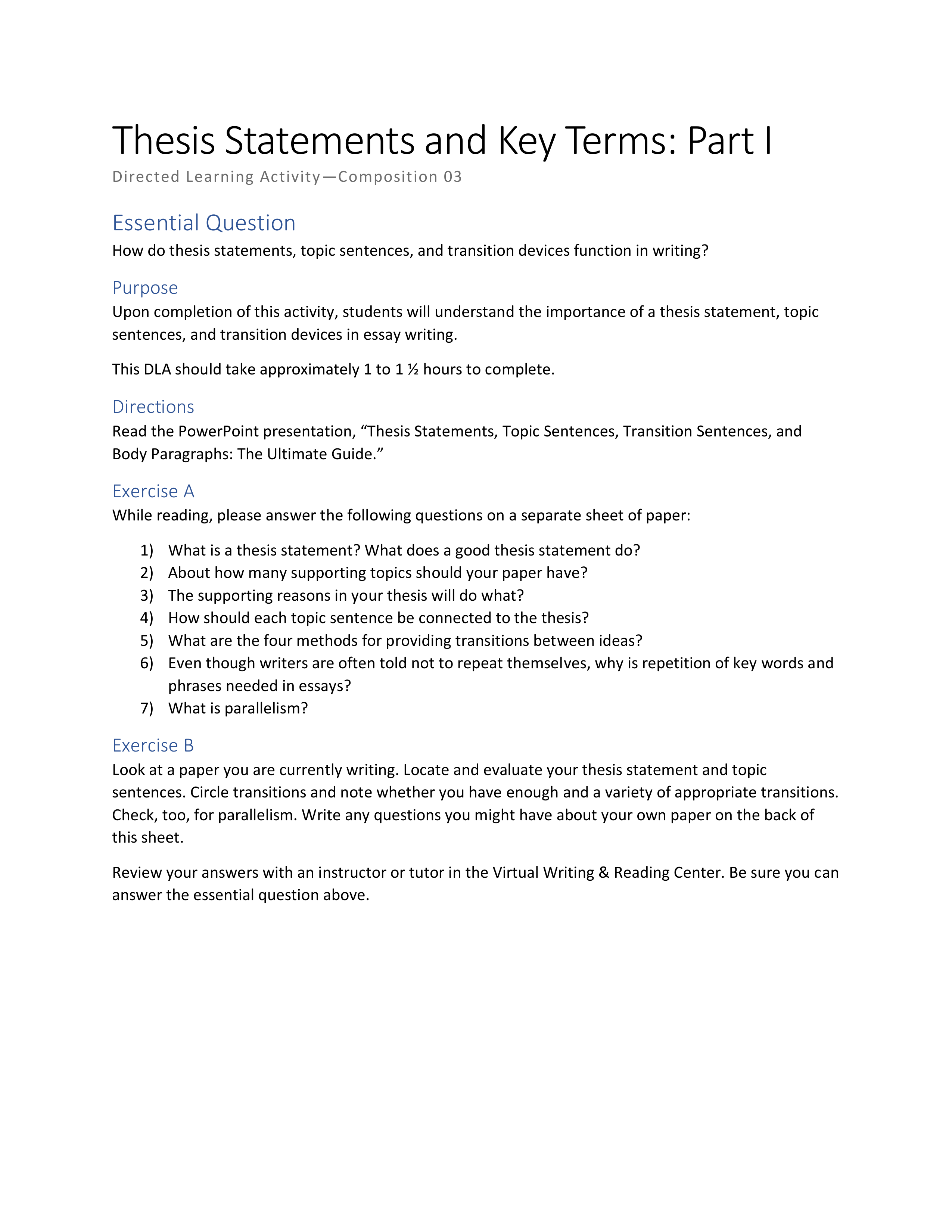 DLA - C 3 Thesis statements & key terms I.pdf_d1hz694wwr5_page1