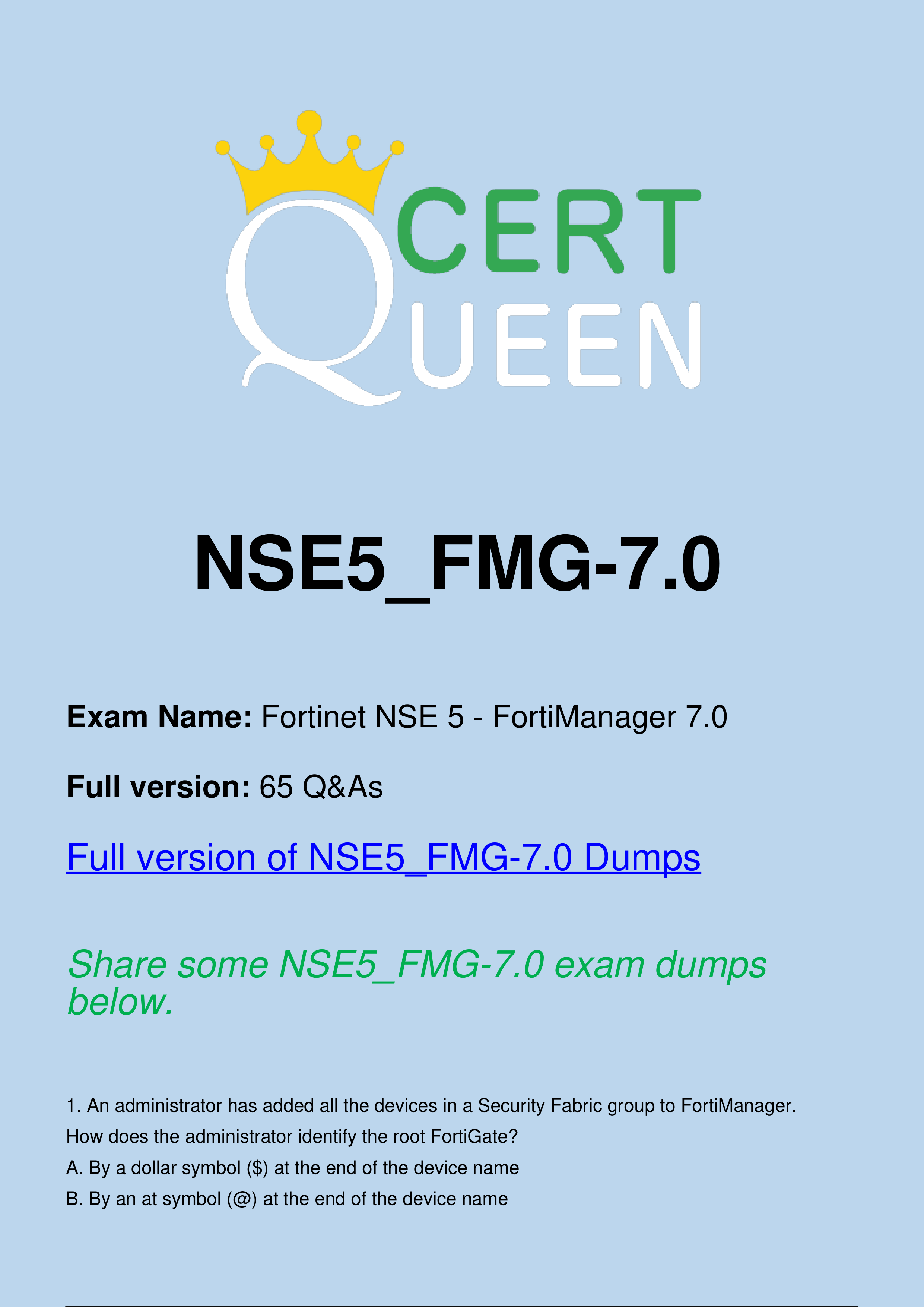 Fortinet NSE 5 NSE5_FMG-7.0 Practice Questions.pdf_d1npkz9o96w_page1