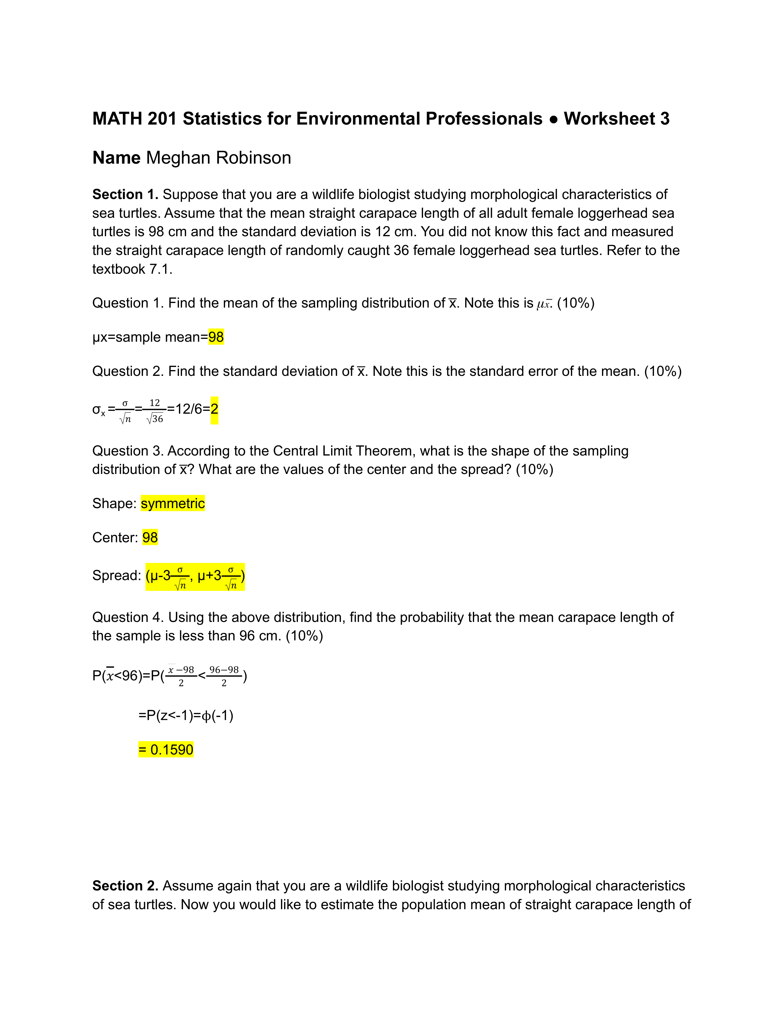 MATH 201 Statistics for Environmental Professionals ● Worksheet 3.pdf_d1oq9bnhy9r_page1