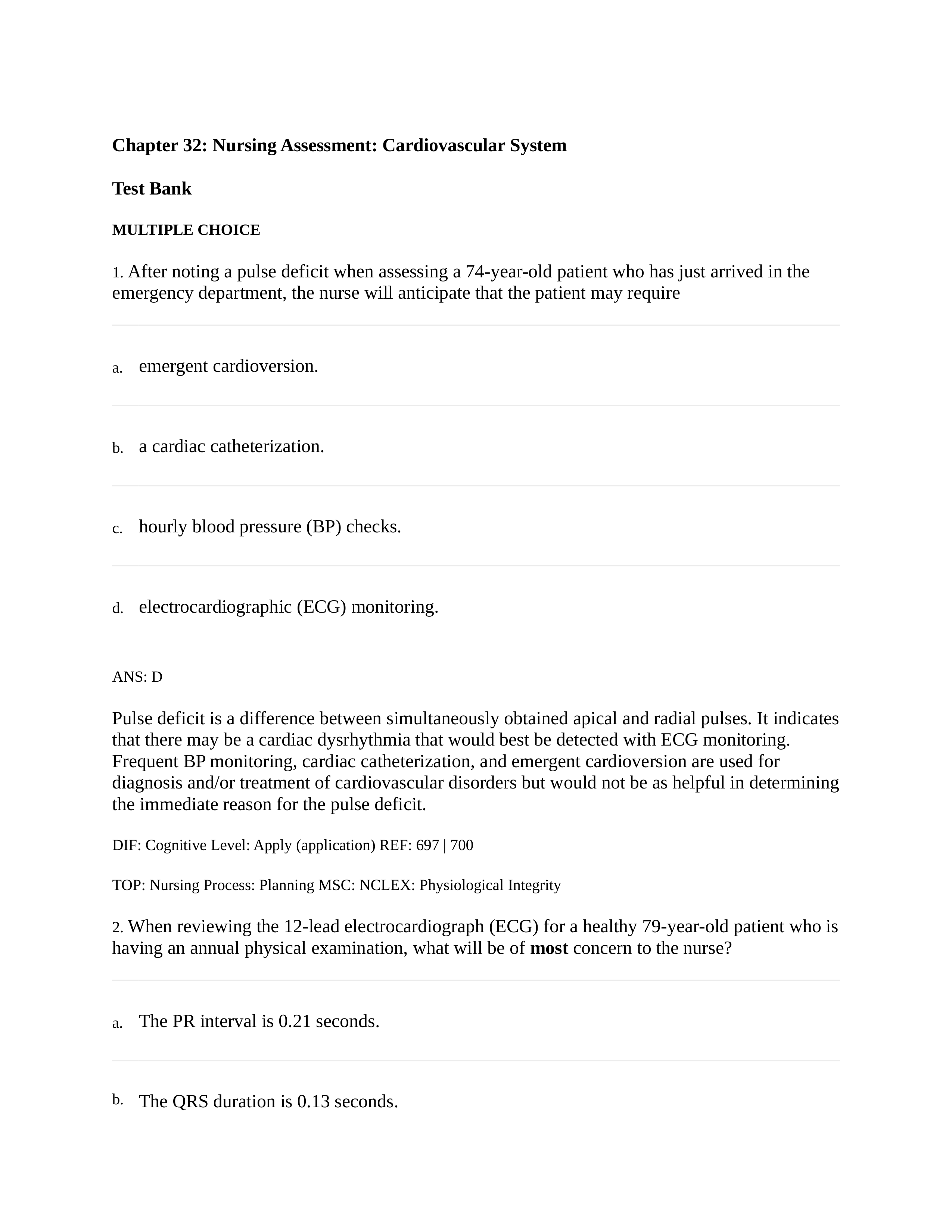 Chapter 32 Nursing Assessment Cardiovascular System.docx_d1r4knytpxe_page1