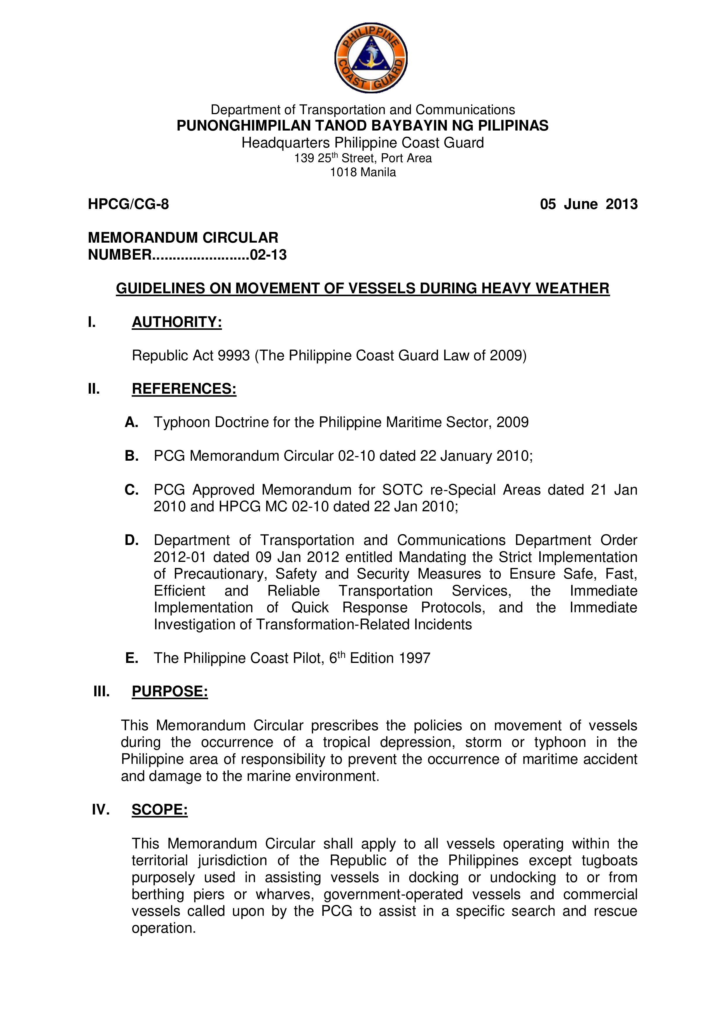 02-13 GUIDELINES ON MOVEMENT OF VESSELS DURING HEAVY WEATHER.pdf_d22qtbw5ucc_page1