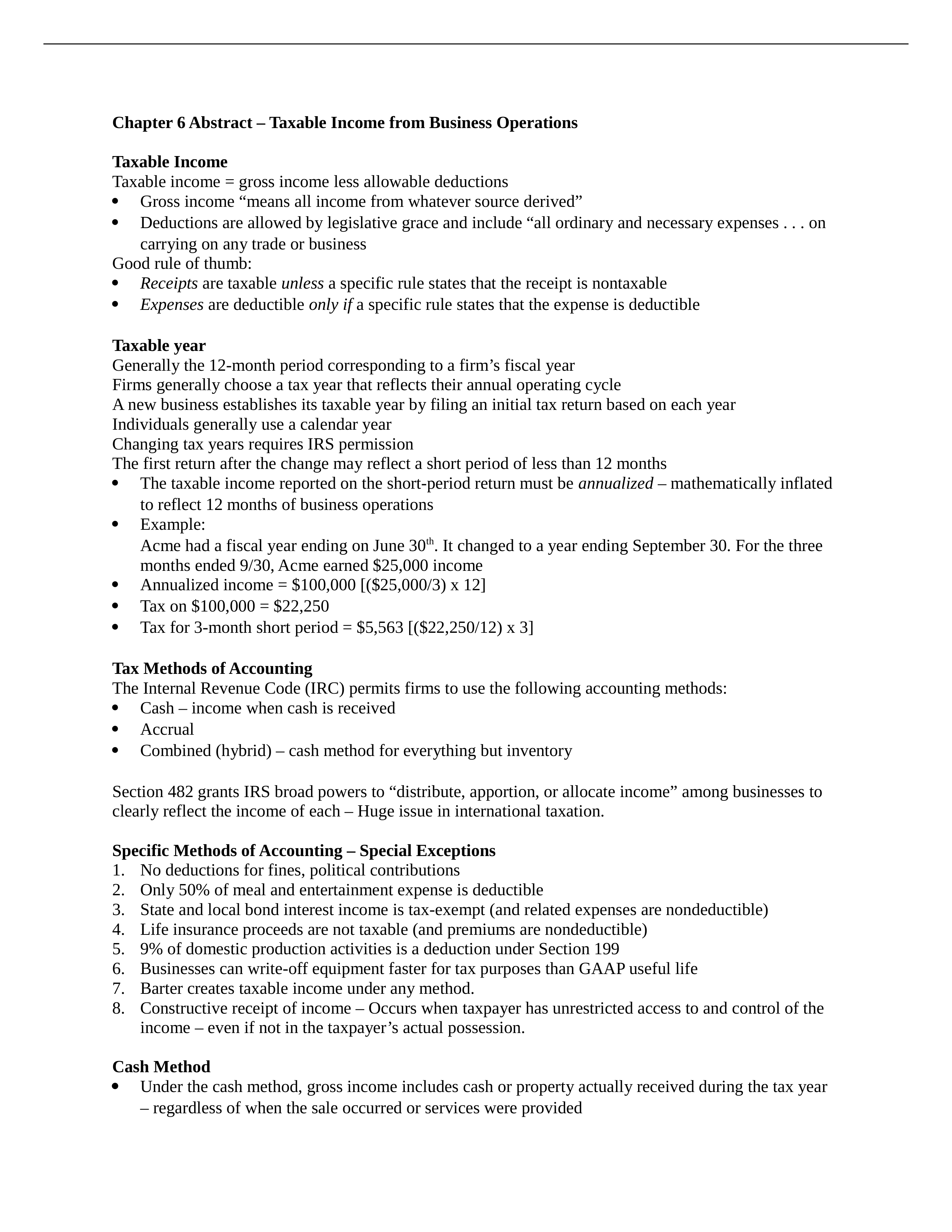 Chapter 6 Abstract - Taxable Income from Business Operations_d23h9fkgms7_page1