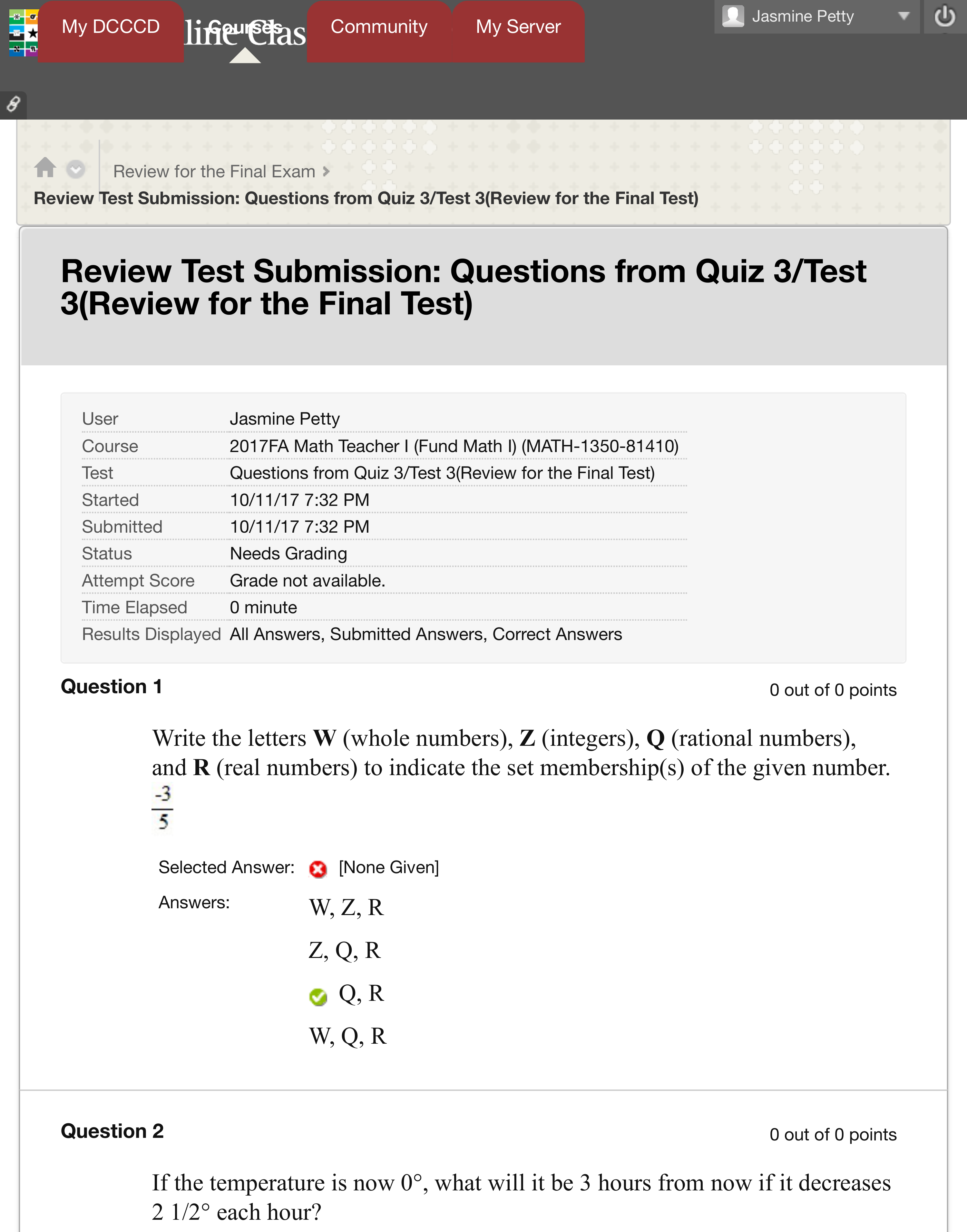 Review Test Submission: Questions from Quiz 3:Test 3(Review ....pdf_d2rr3stswou_page1