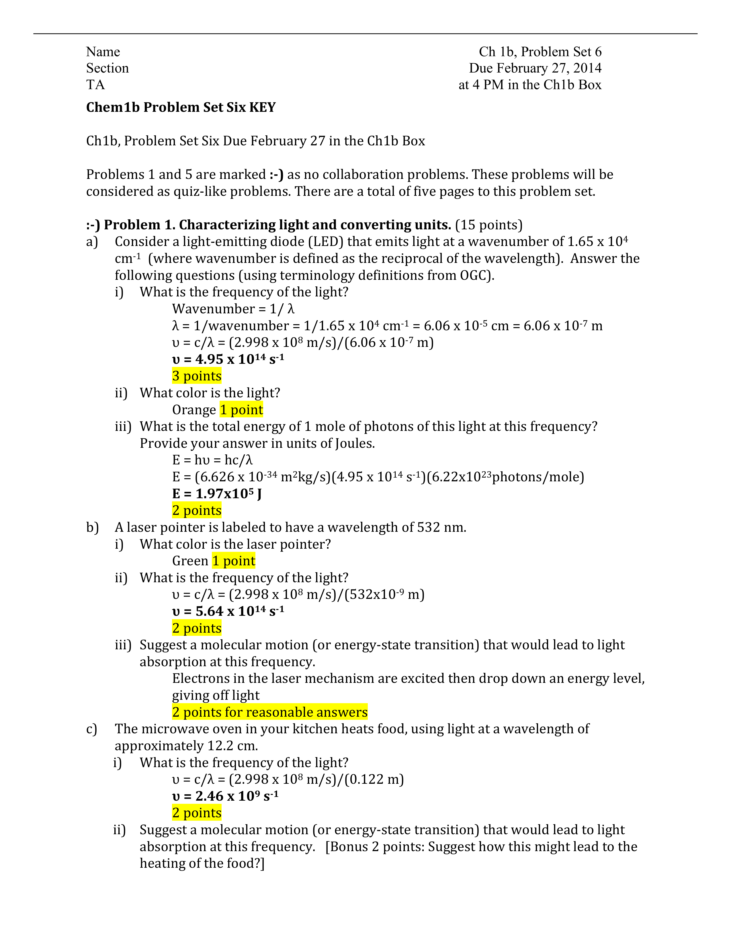 Chem 1B Spring 2015 Problem Set 6 Solution_d2sf2a18hz1_page1