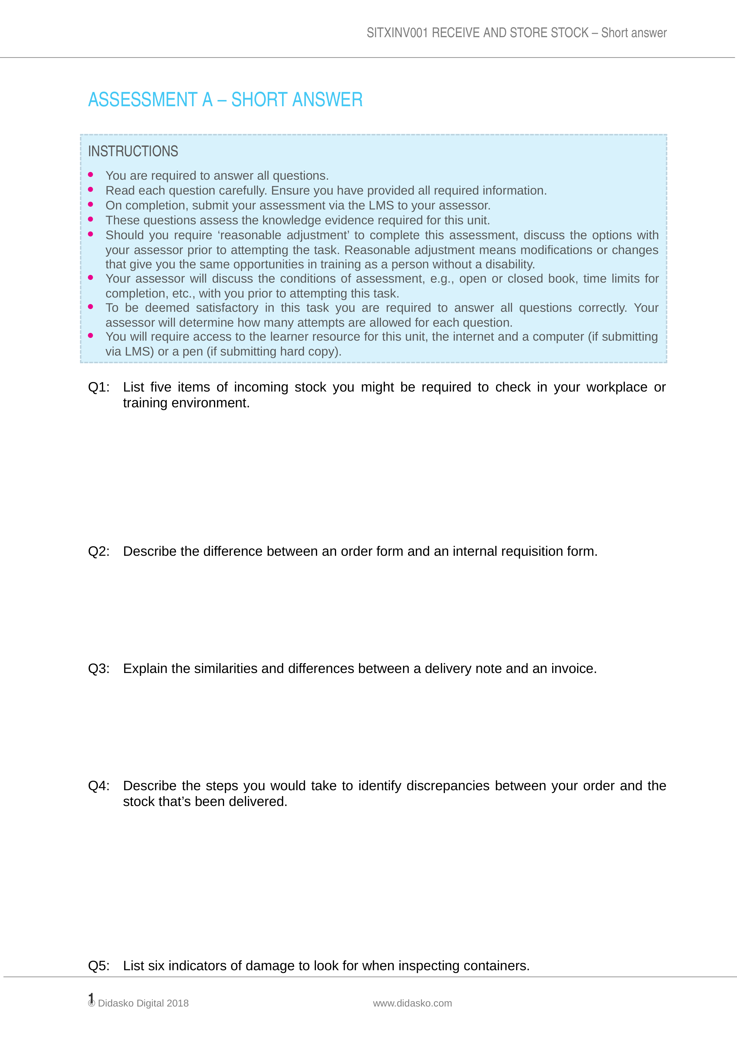 SITXINV001_Assessment A_Short answer_V2-1.docx_d2t6aeg4vu0_page1