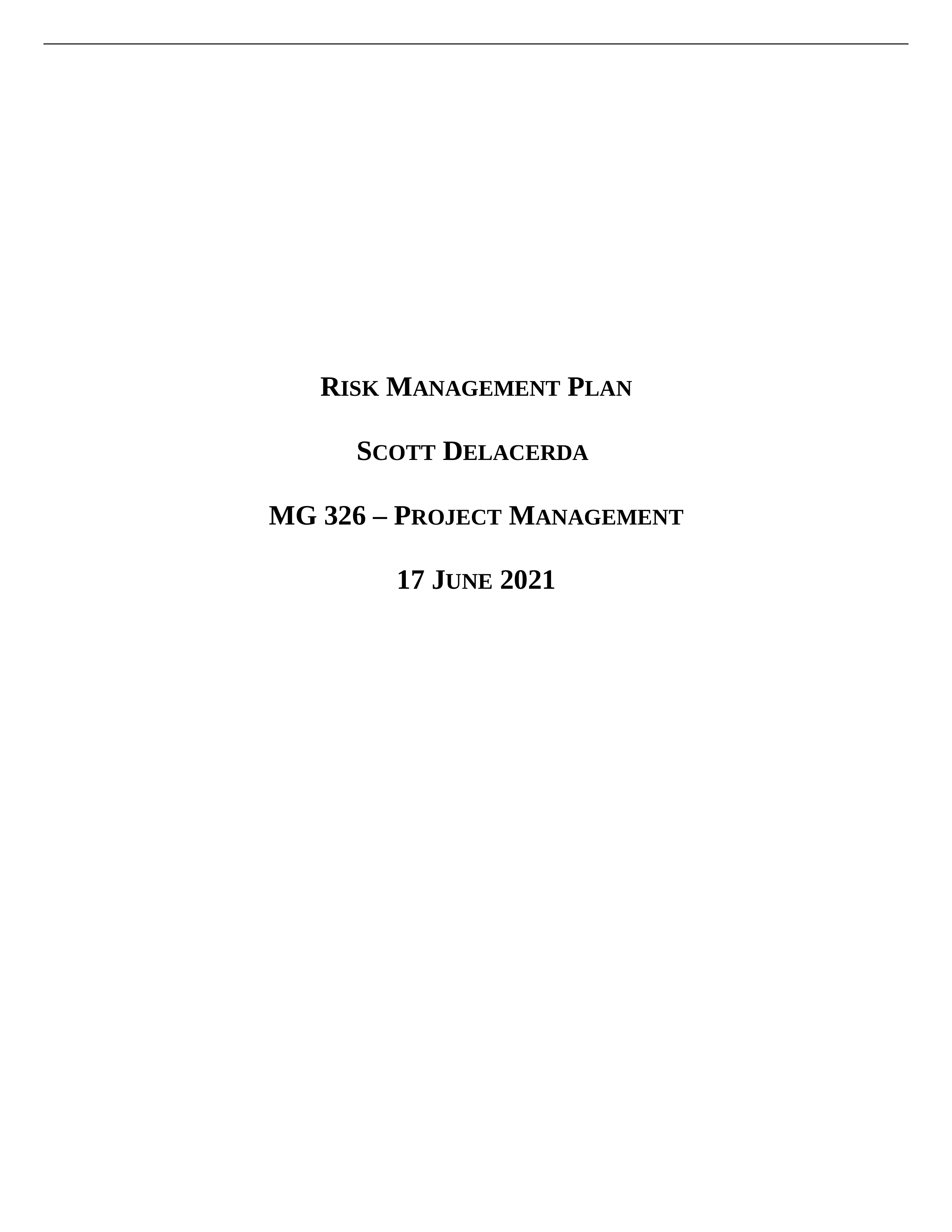 Wilmont's Pharmacy Drone Delivery System (WPDDS#1) Risk-Management-Plan Final.docx_d3c4oyu1uy8_page1