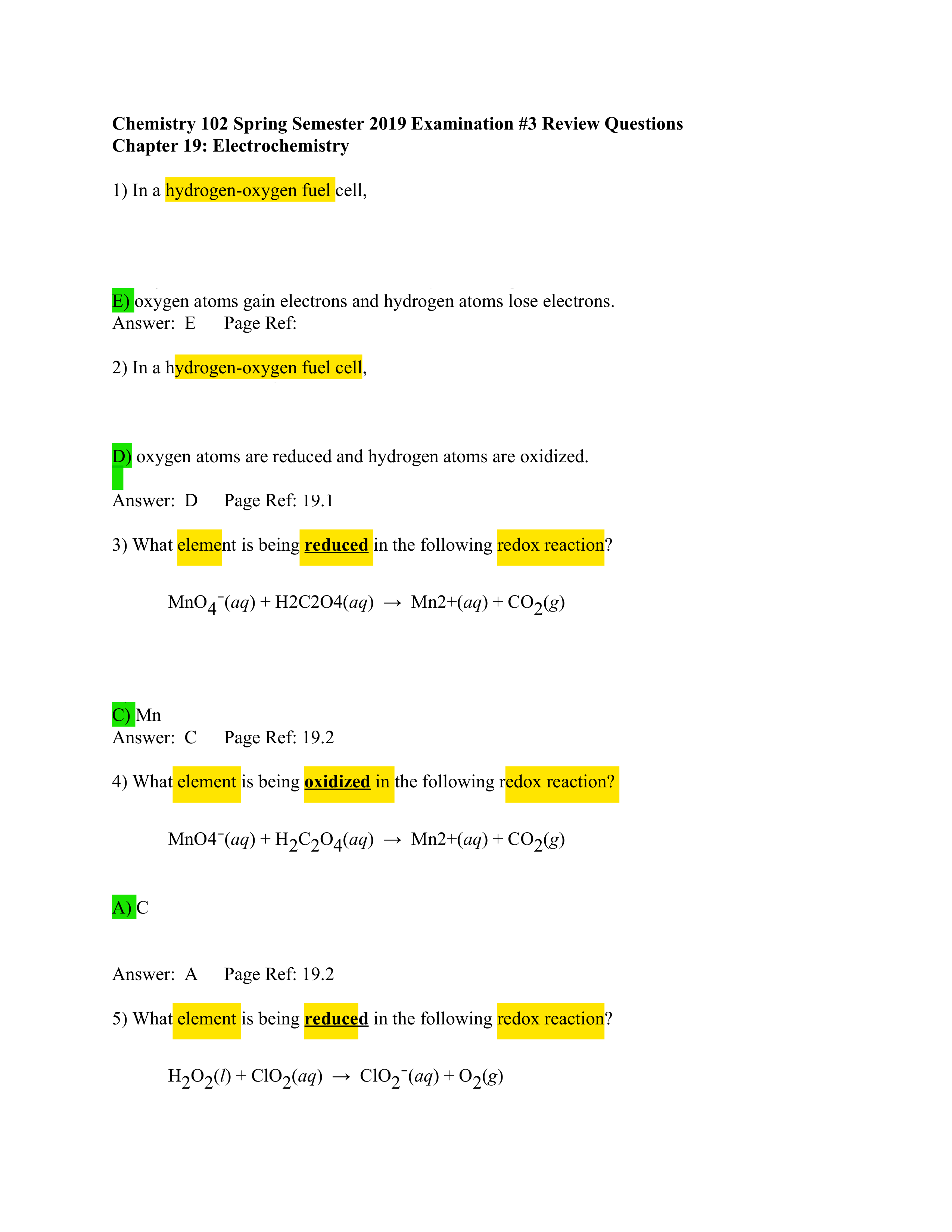 Chem 102 Sp2019 Ex3 Rev ch19.pdf highlight.pdf_d3dck3ydfxi_page1