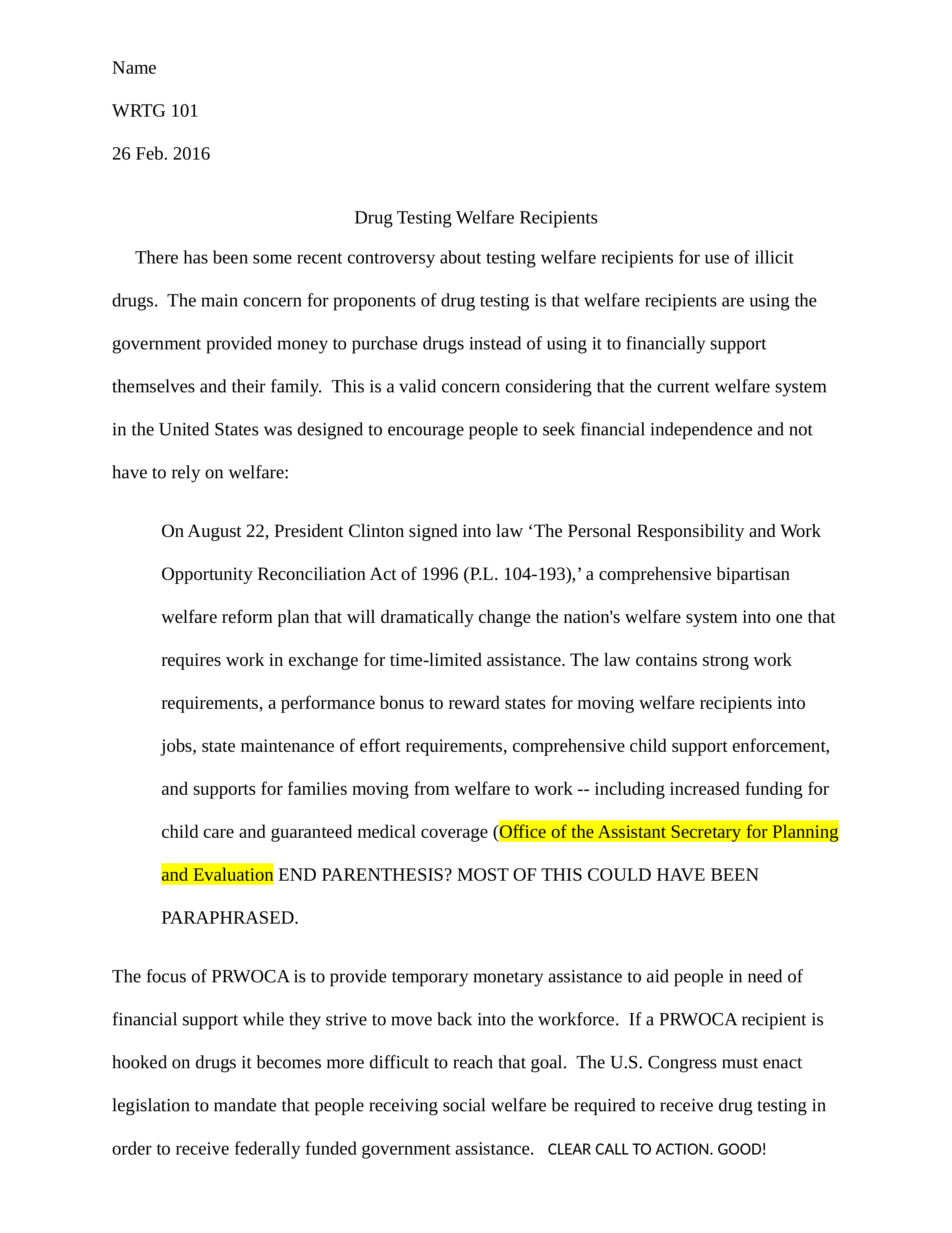 Drug Testing Wrt 101 essay.docx_d3f2zyyw1y9_page1