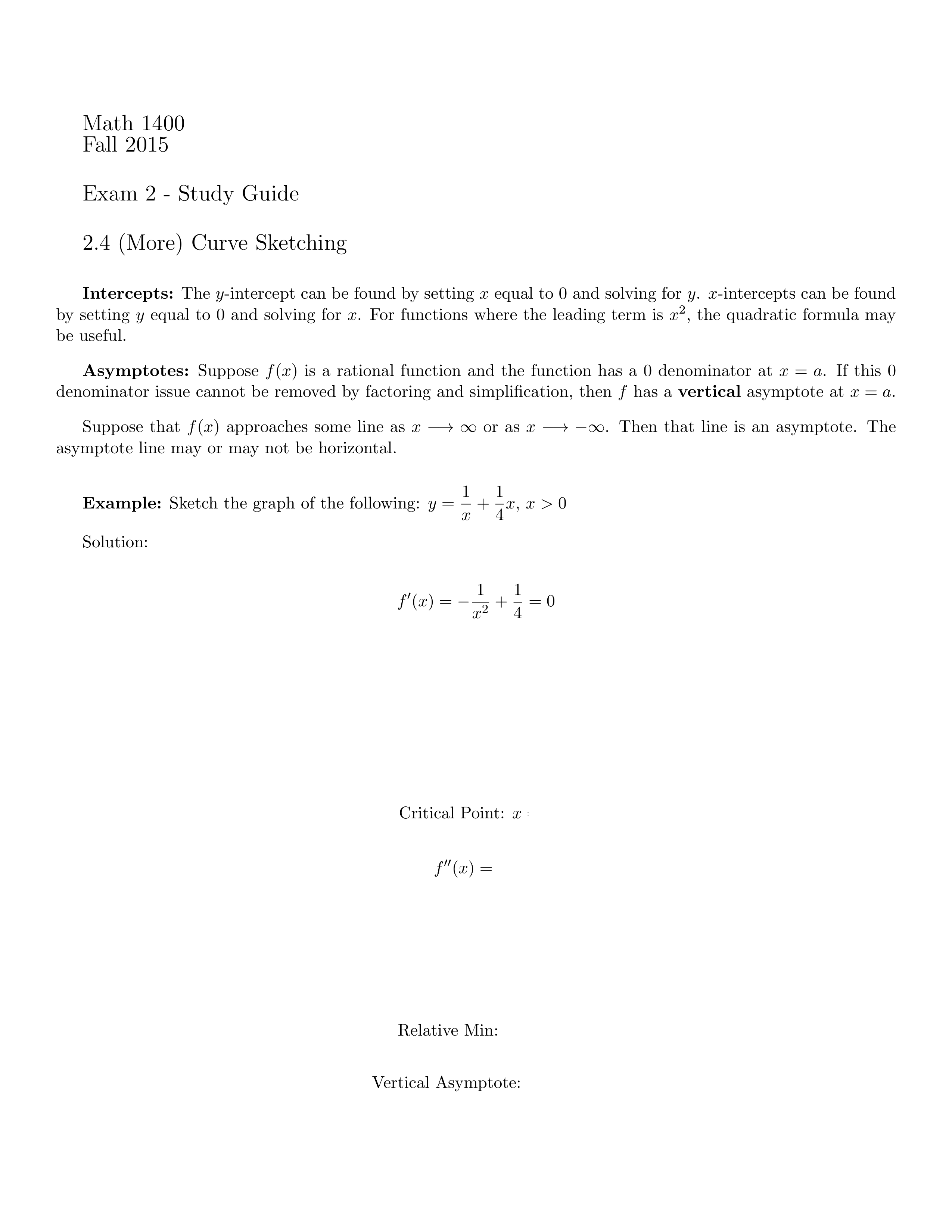 Math 1400_FS2015_Exam 2 Study Guide (1)_d3iax6myzty_page1