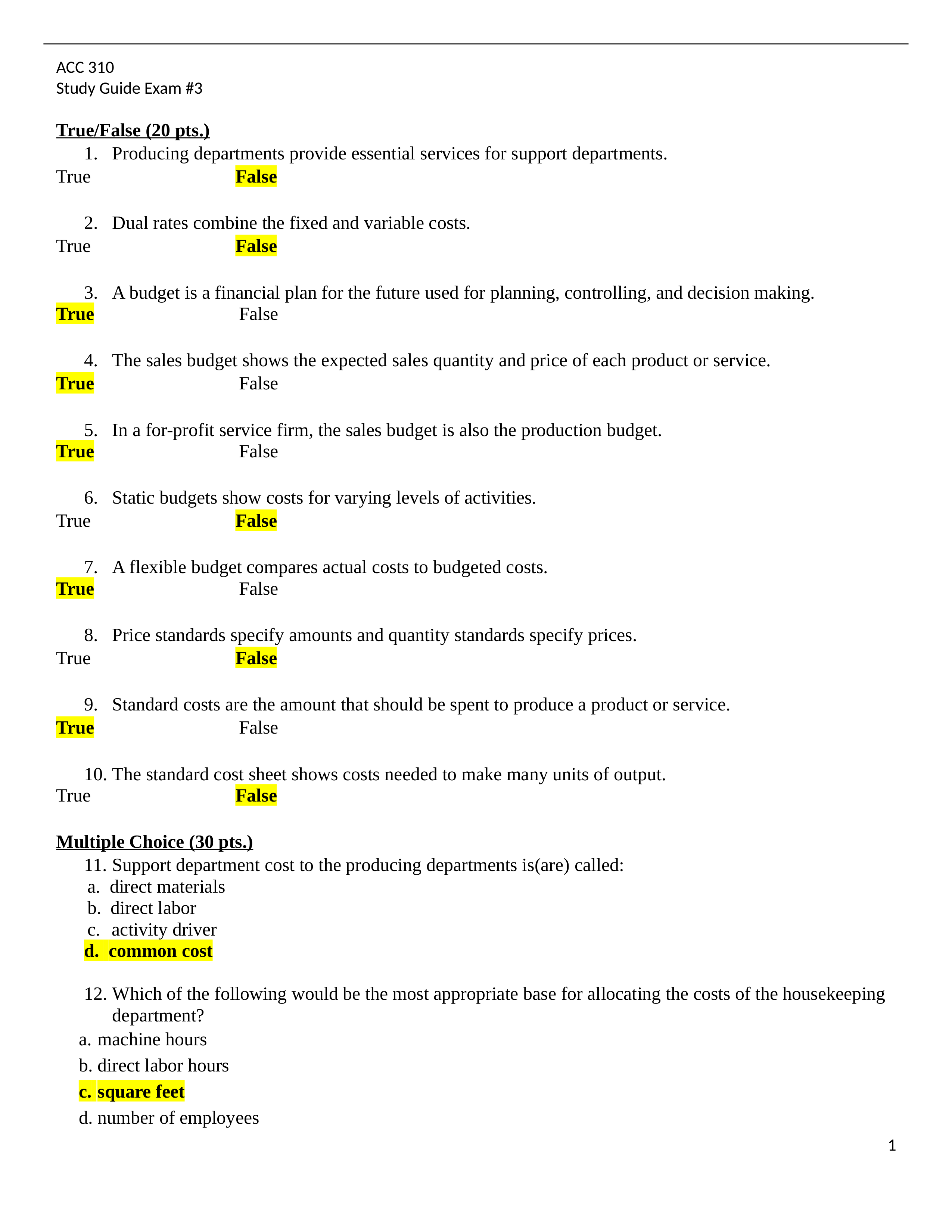 Study Guide Exam 3 with answers.docx_d3kwk0uk2ev_page1