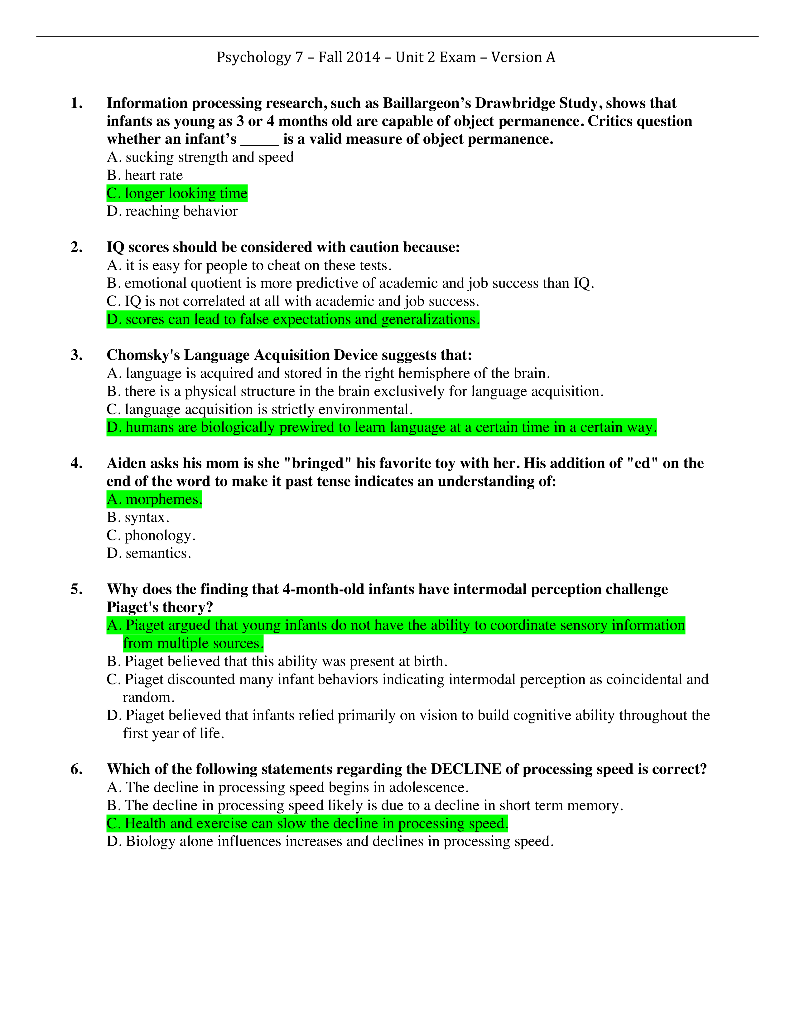 PSYC7_Fa2014_Unit2Exam_VersionA_KEY_d3w6ku92r7z_page1