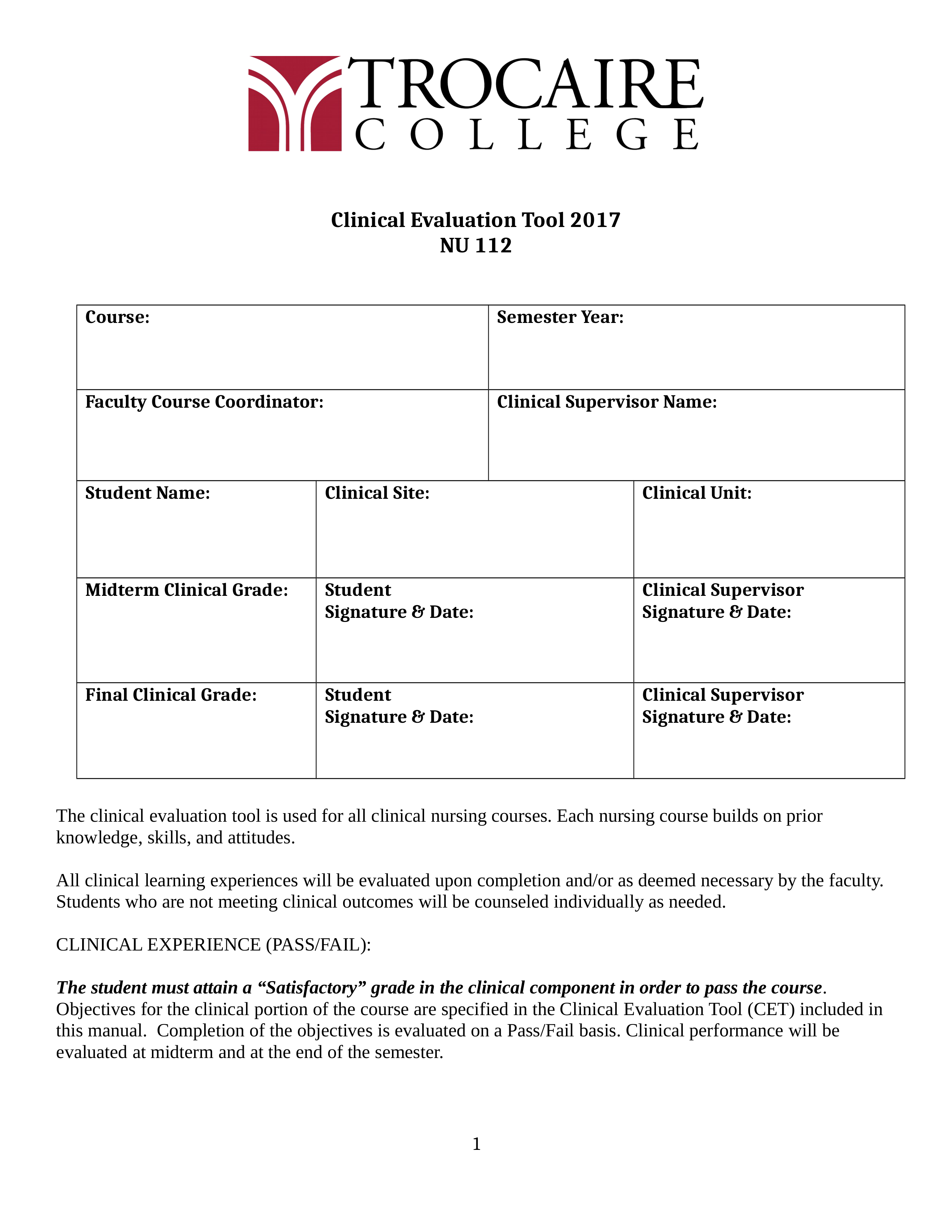 Clinical Evaluation Tool (CET) .doc_d41jaaxxi87_page1