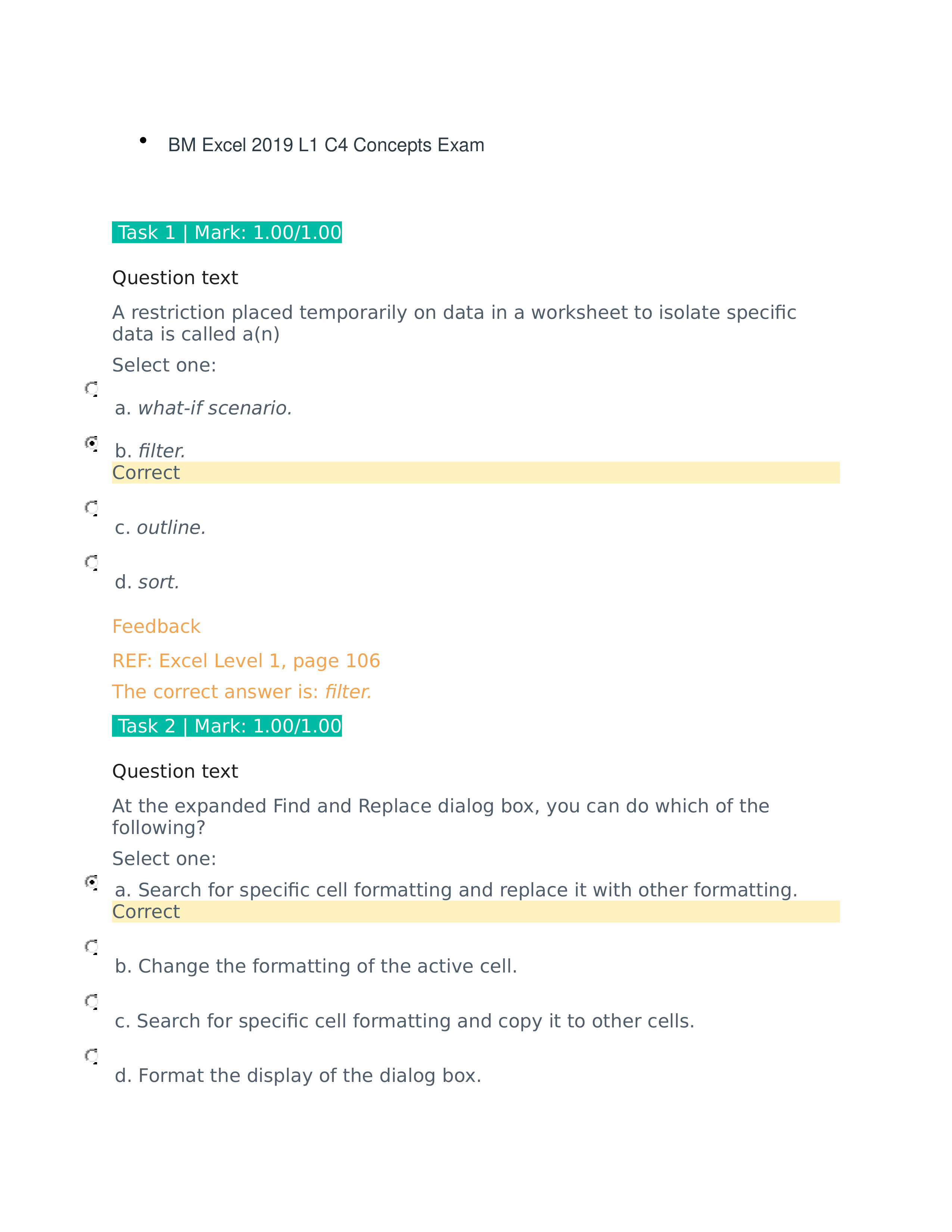 BM Excel 2019 L1 C4 Concepts Exam.docx_d42h6bskgyo_page1