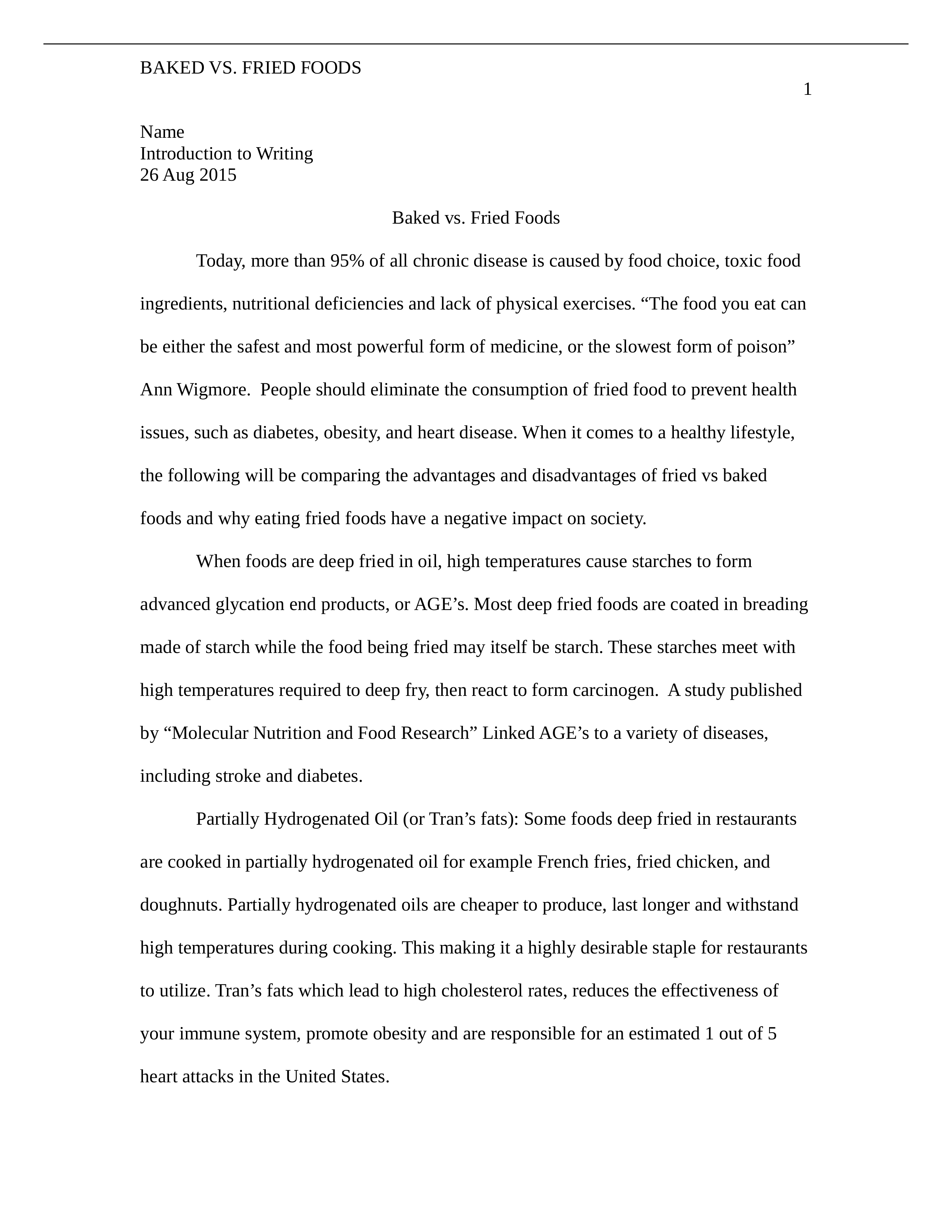 Baked vs. Fried Foods Essay.docx_d496dzv4brl_page1