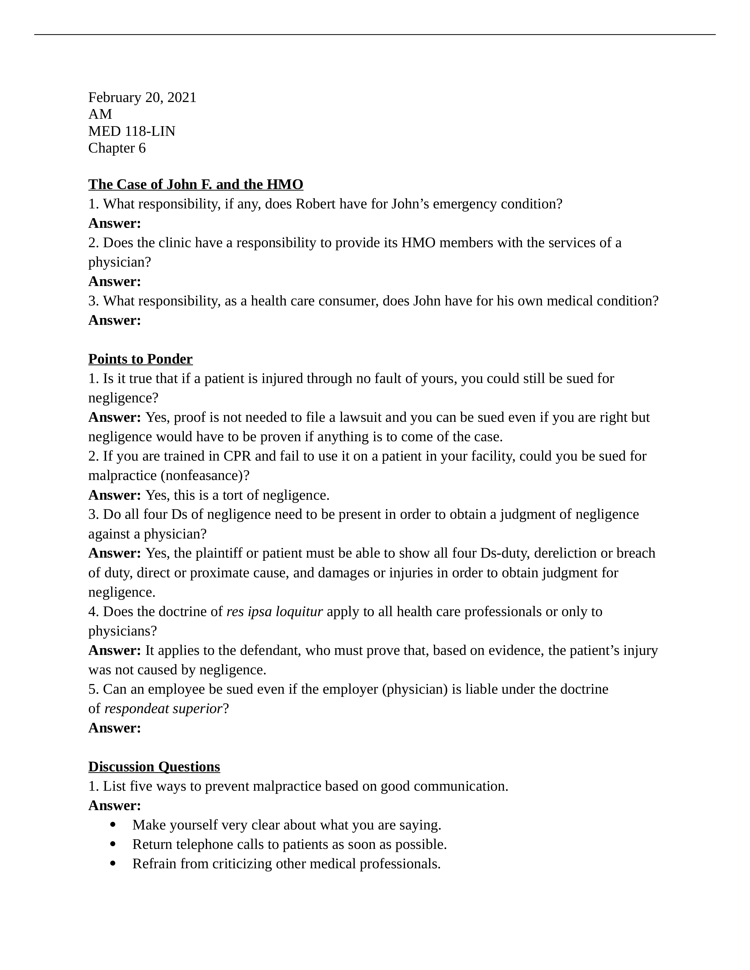 Medical Law & Ethics Chapter 6 HW.docx_d4chn8k50h7_page1