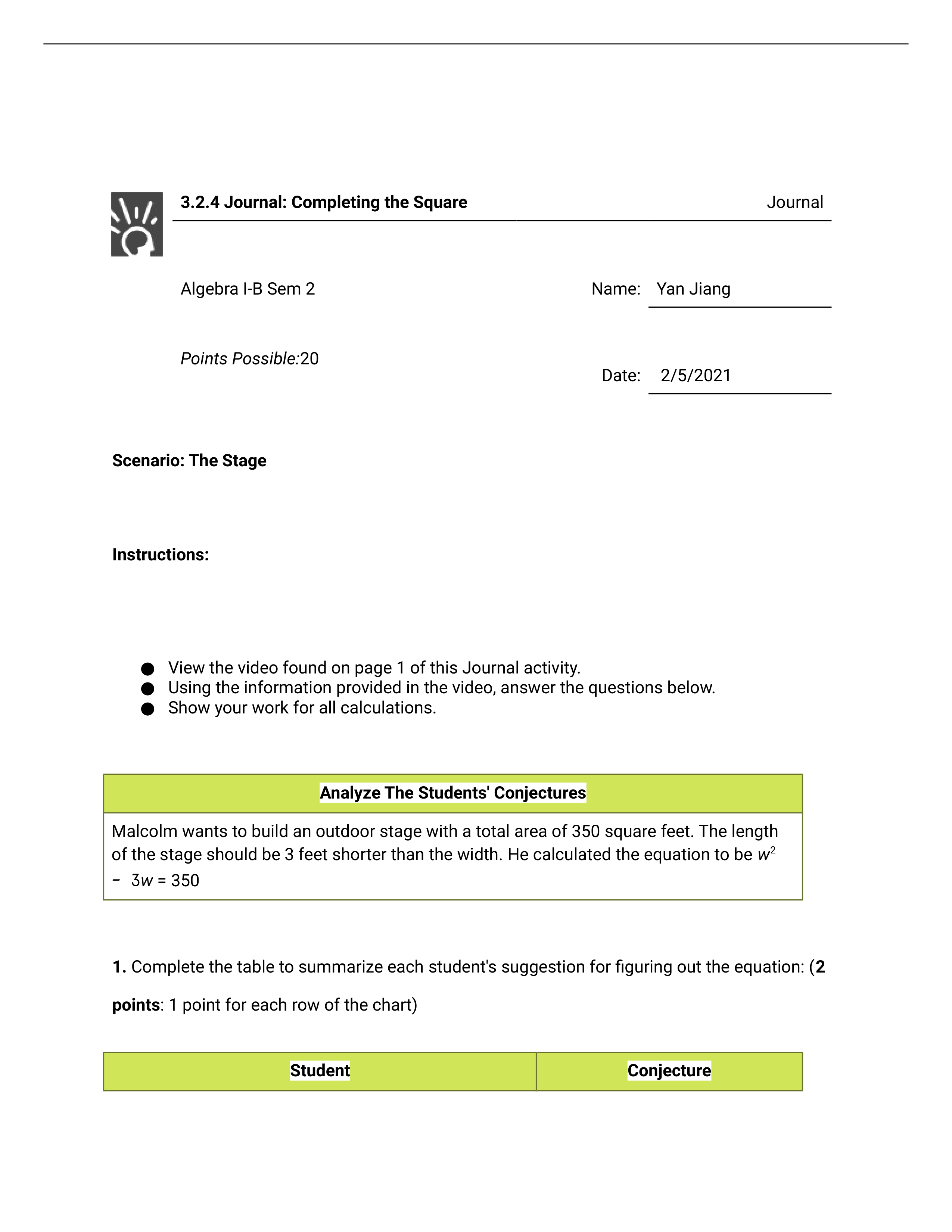 3.2.4 Journal_ Completing the Square_3002004_nOoAA8EKQ.docx_d4plndgktad_page1