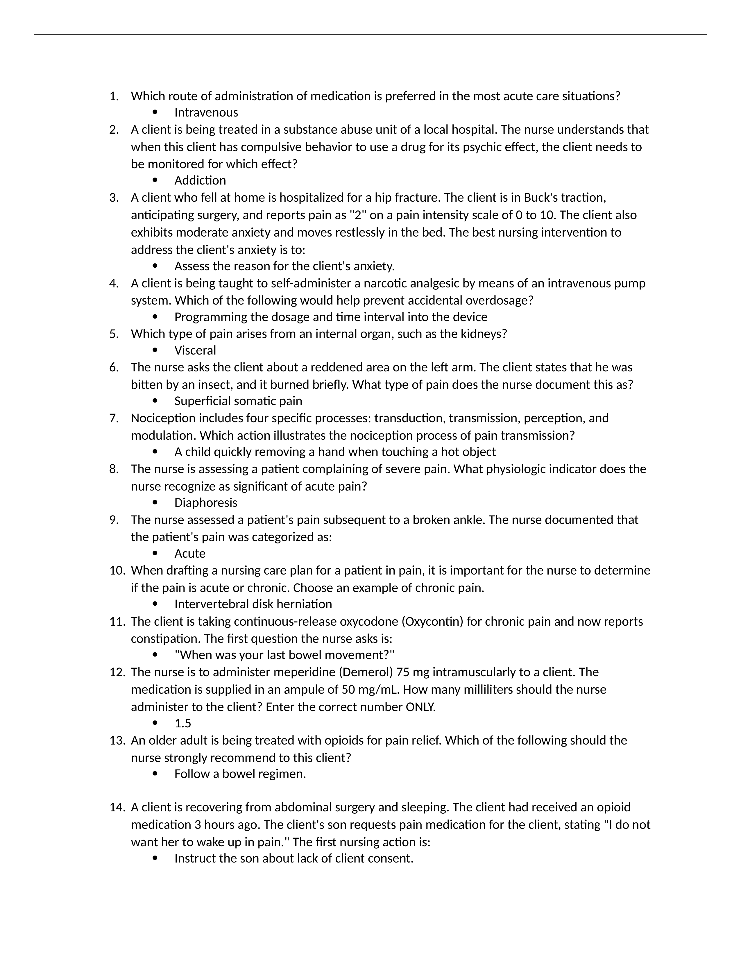 MedSurg -  Chapter 12 Pain Management.docx_d4rf9dlxa1w_page1