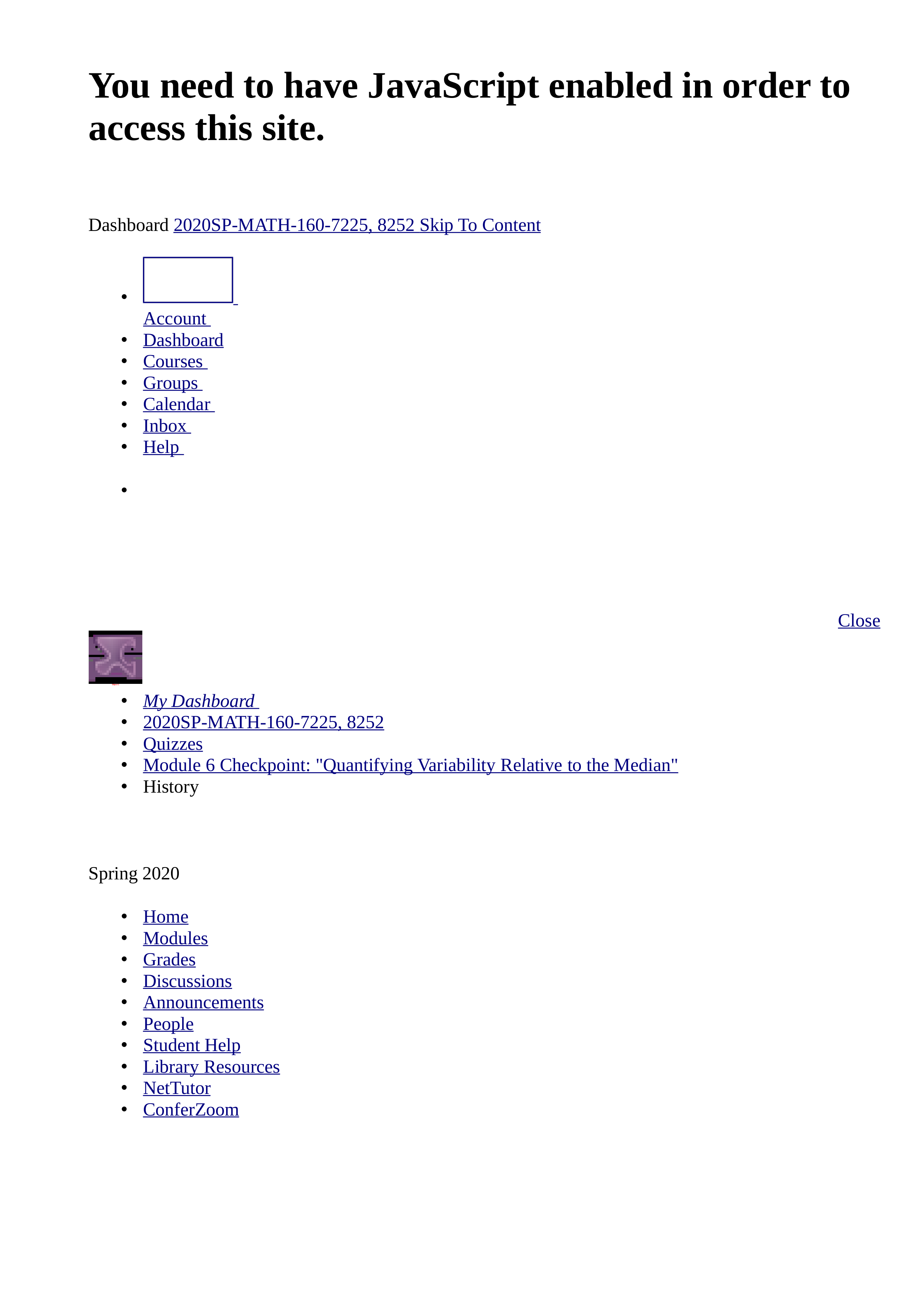 Hala Eshaq's Quiz History_ Module 6 Checkpoint_ _Quantifying Variability Relative to the Median_.htm_d4wklf3azgj_page1