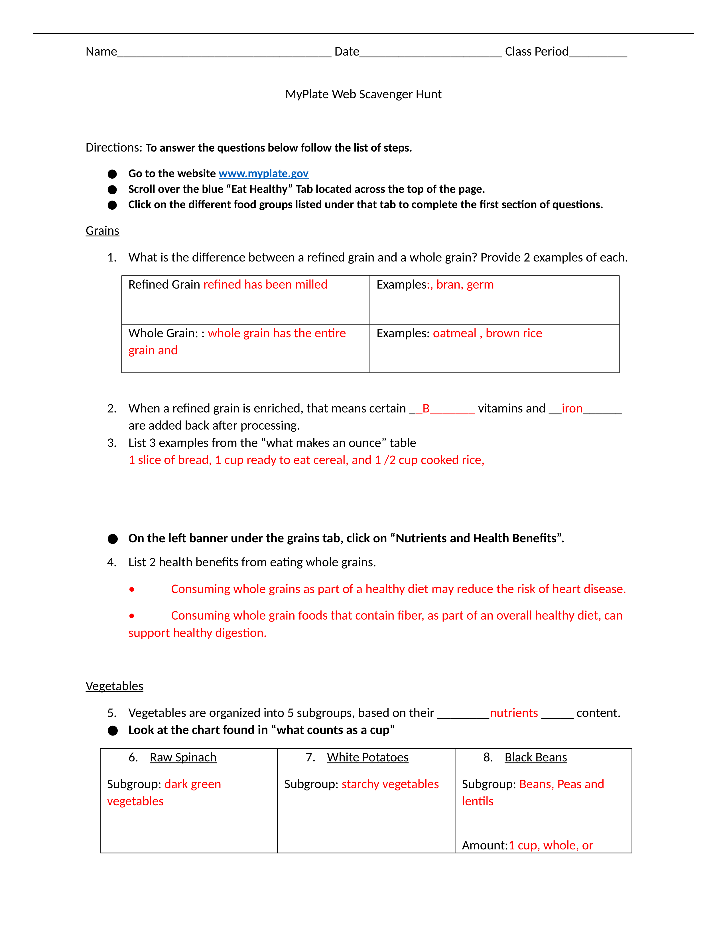 My Plate Web Scavenger Hunt DONE.docx_d4xxtq6o1gc_page1