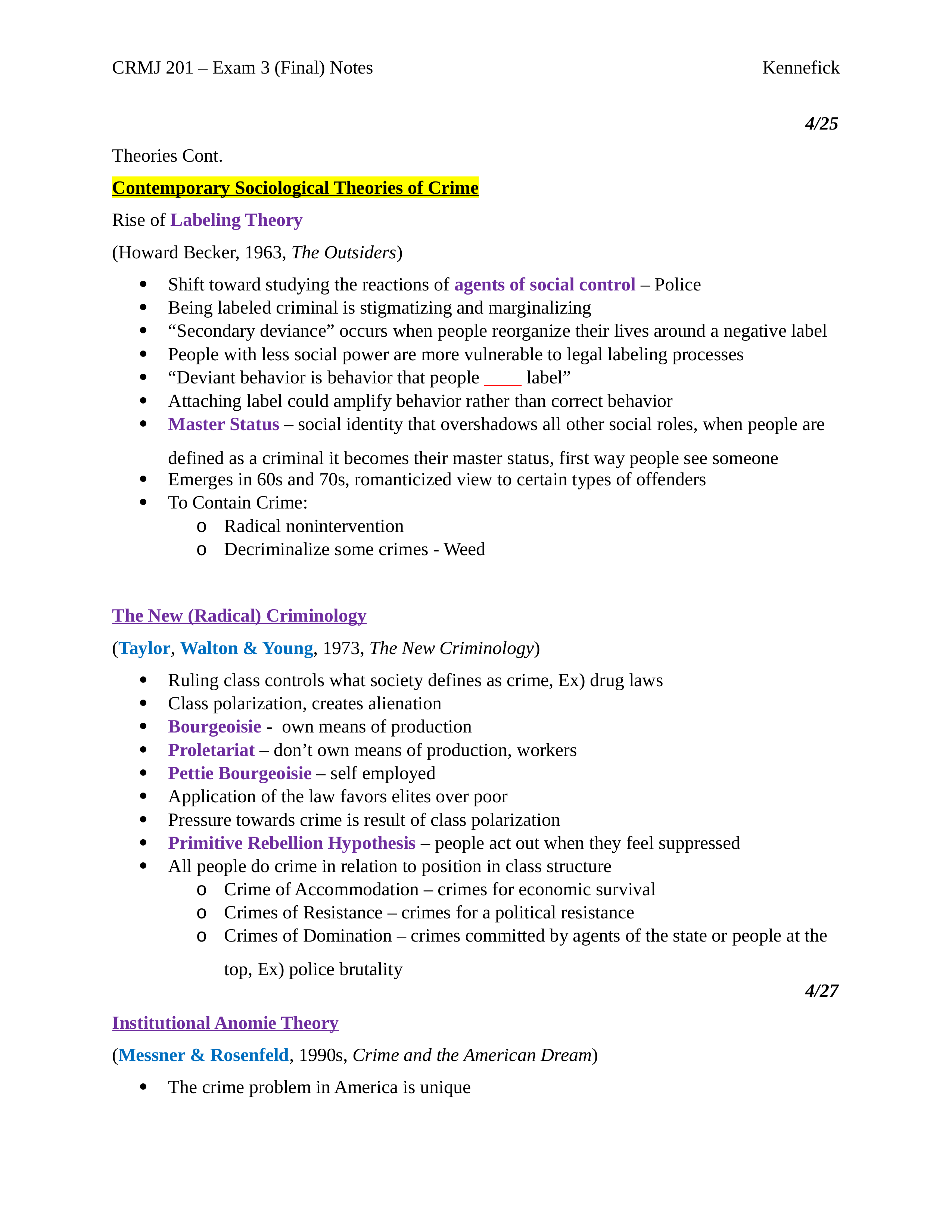 CRMJ-201 Exam 3 Notes.docx_d4zz9go1lqp_page1