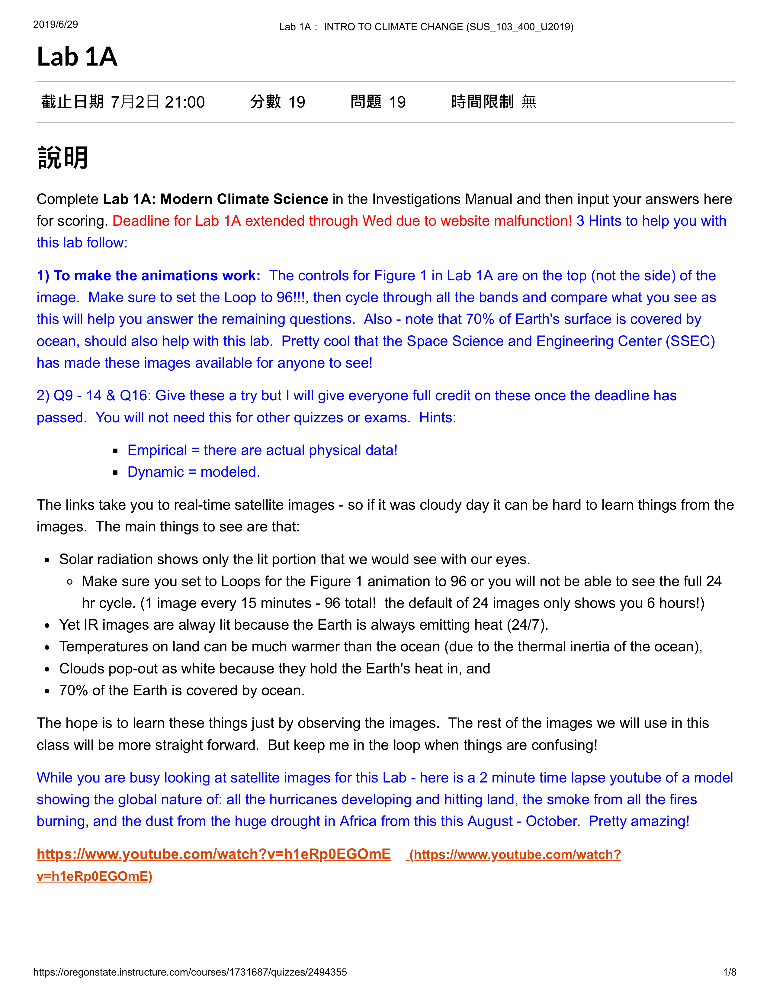 Lab 1A： INTRO TO CLIMATE CHANGE (SUS_103_400_U2019).pdf_d539892okfc_page1