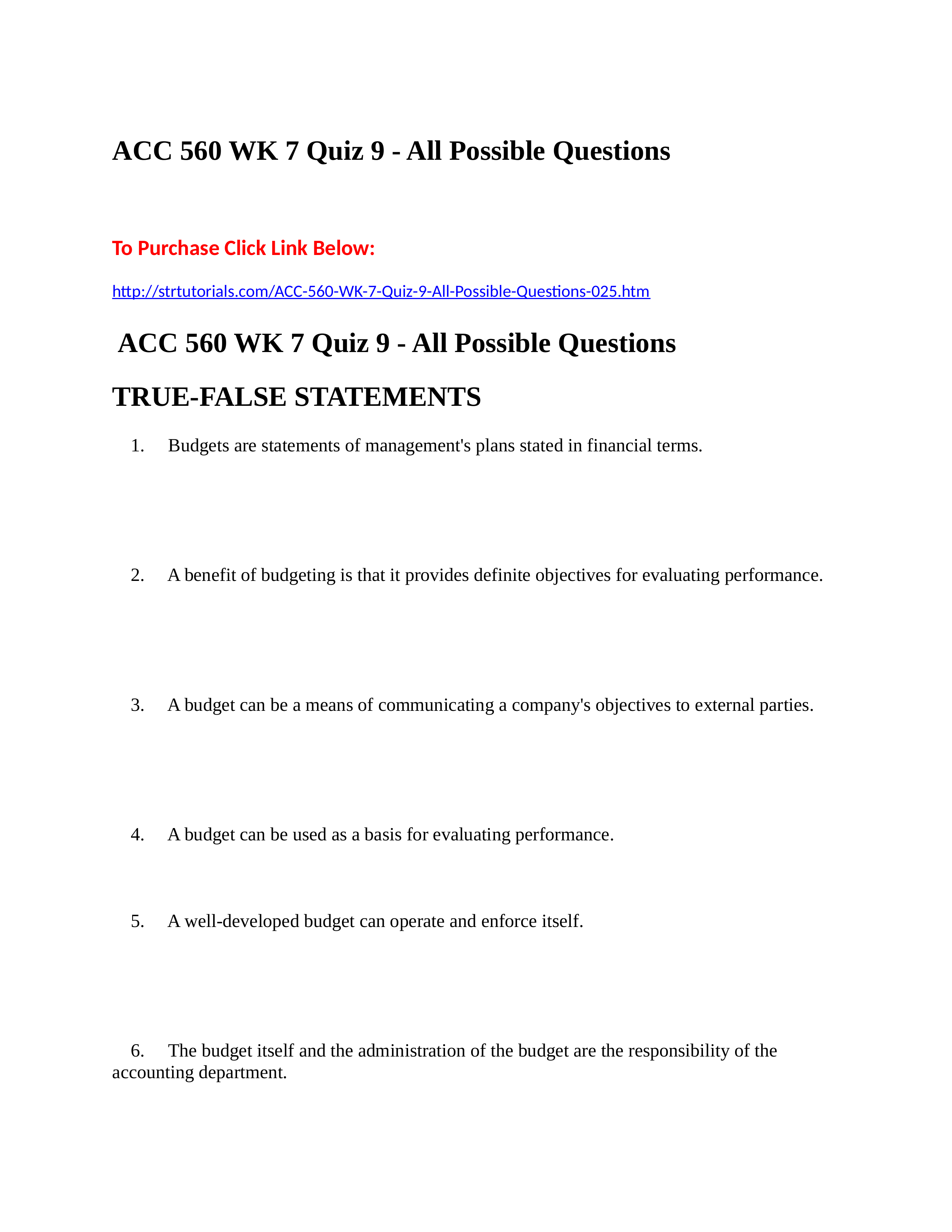 ACC 560 WK 7 Quiz 9 - All Possible Questions_d54xlmvpzlx_page1