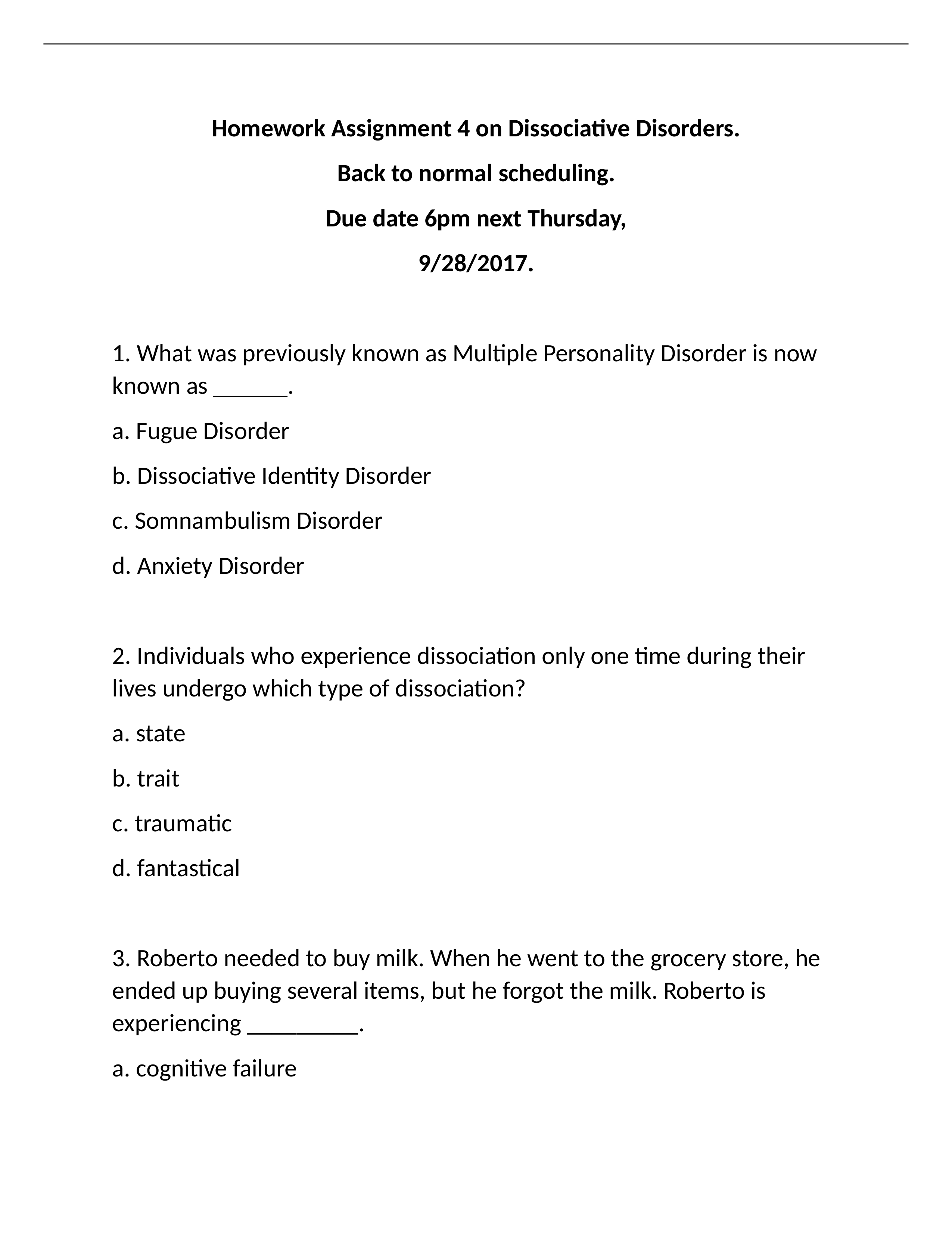 Homework Assignment 4 on Dissociative Disorders (2).docx_d589e9tx8iv_page1