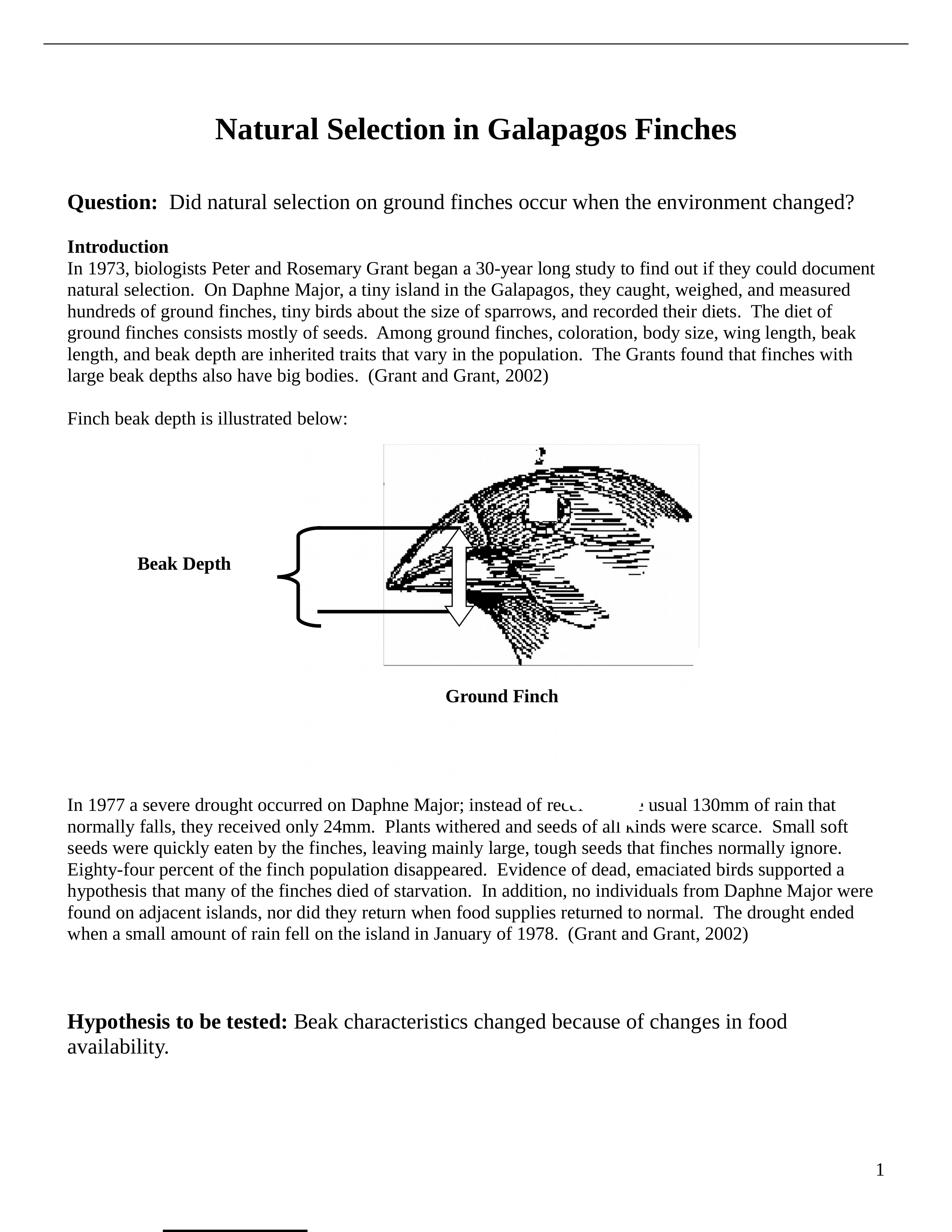 1 - Galapagos Finch Natural Selection_d593nbqqdve_page1