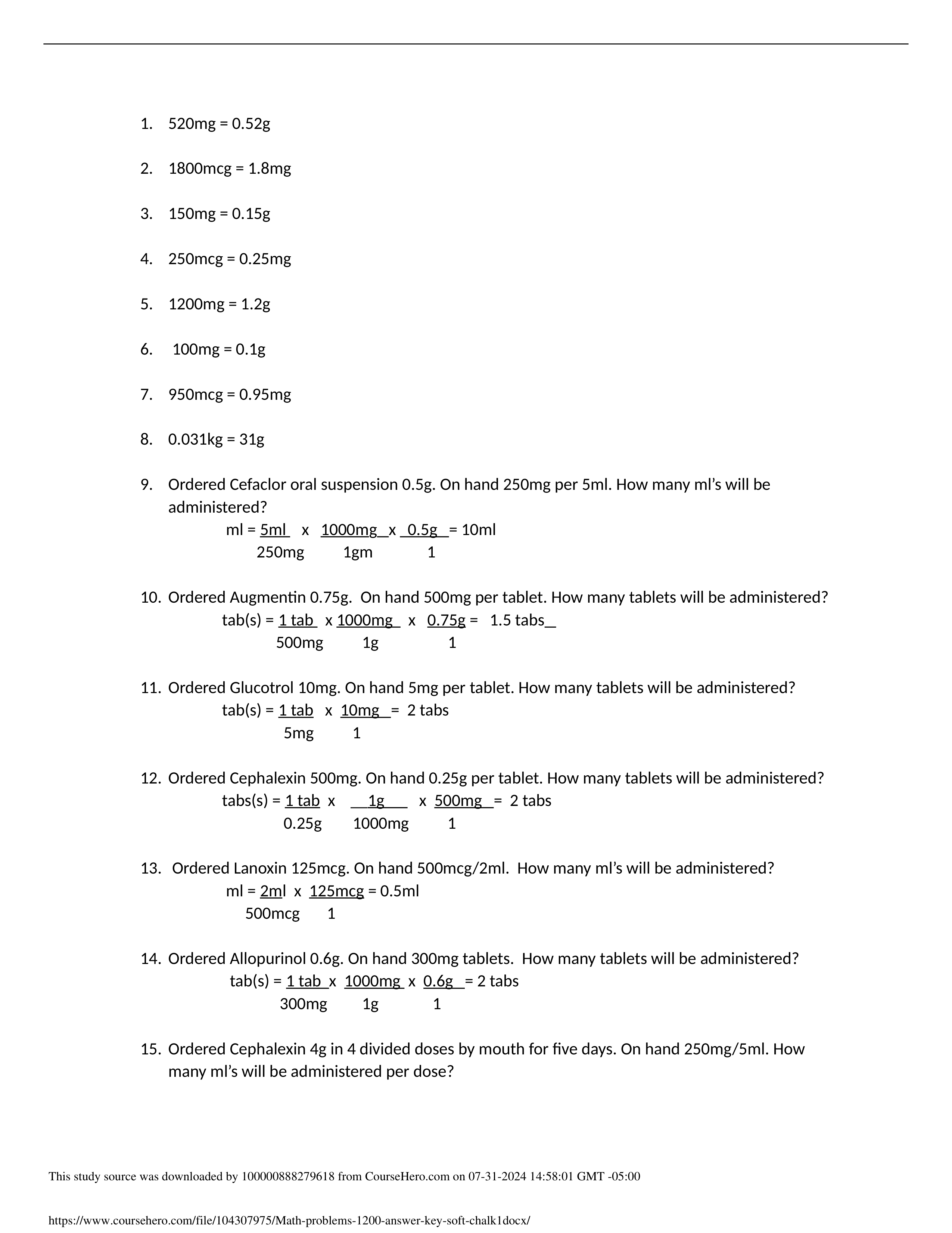 Math problems 1200 answer key soft chalk(1).docx_d5b6wbk9x69_page1