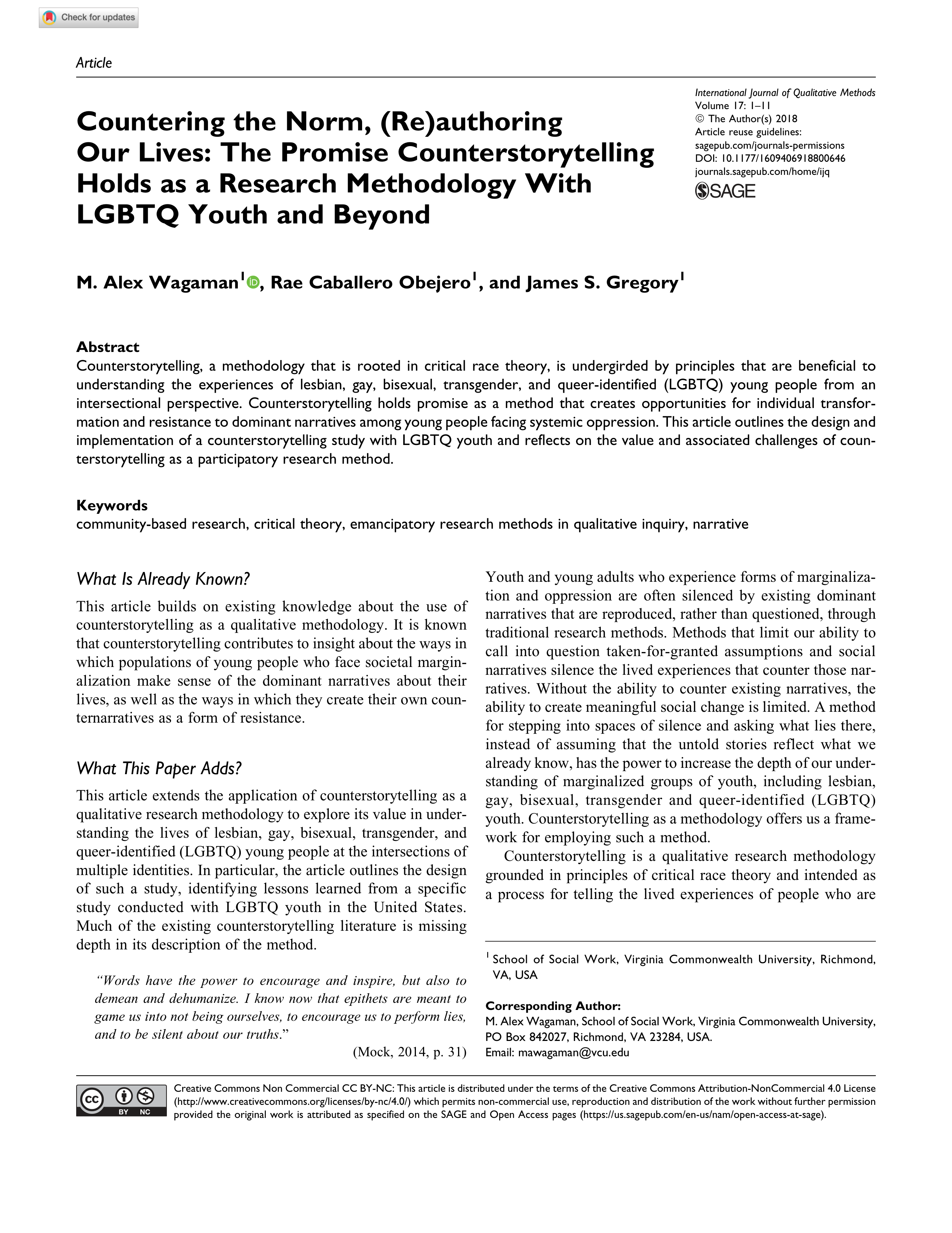 Wagaman, M. A., Obejero, R. C., & Gregory, J. S. (2018). Countering the Norm, (Re)authoring Our Live_d5bm33rxwby_page1