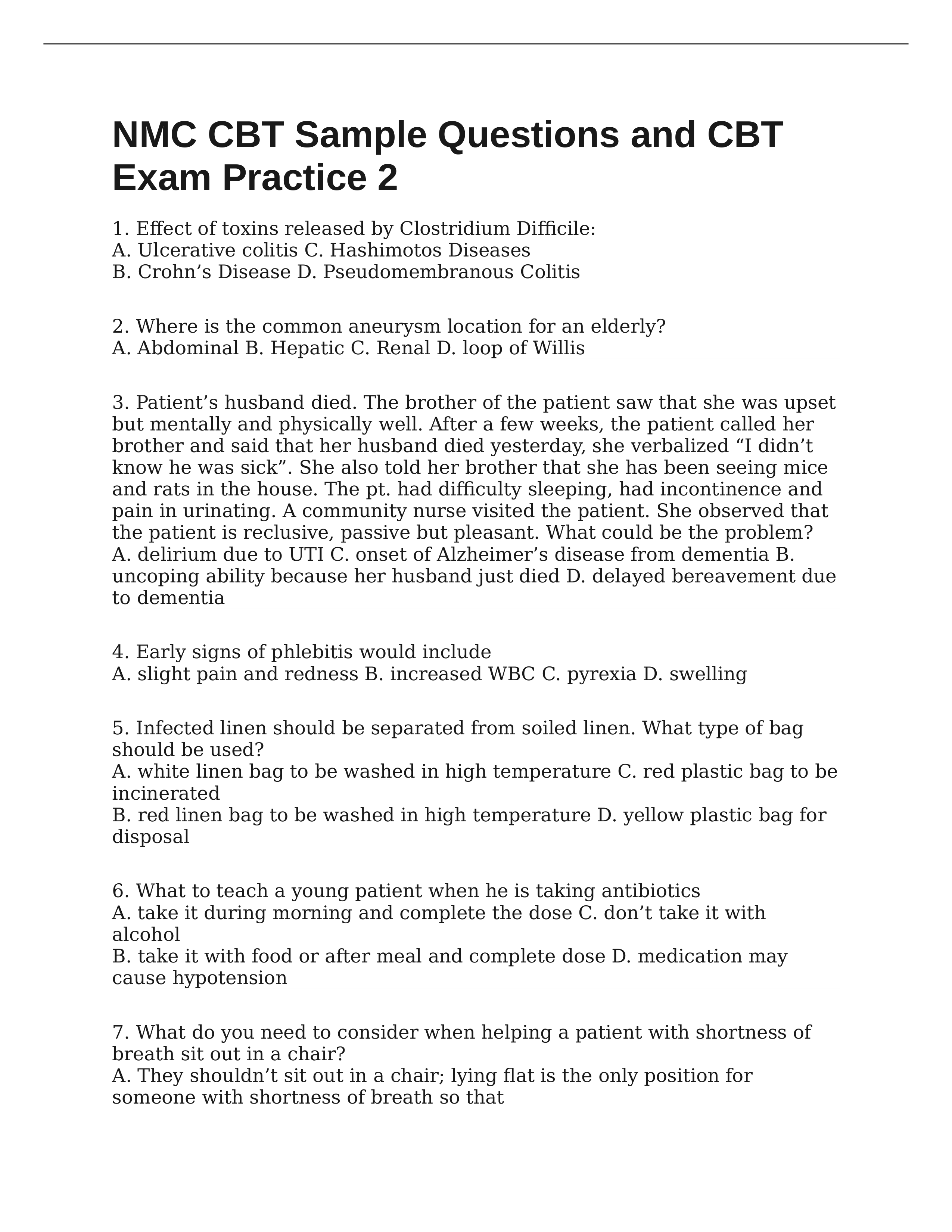 NMC CBT Sample Questions and CBT Exam Practice 2.docx_d5gmpbcnkuz_page1