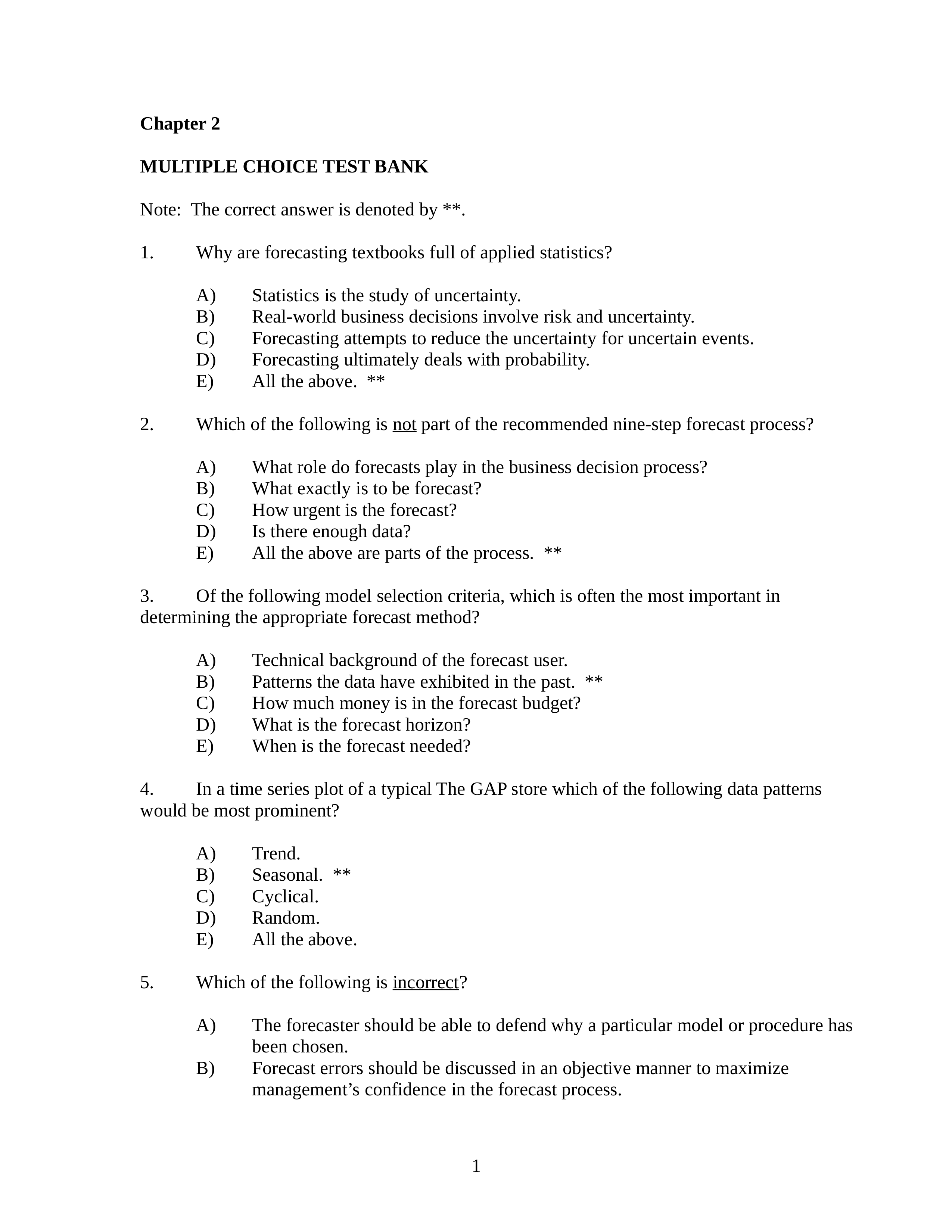 Downloadable-Test-Bank-for-Business-Forecasting-with-ForecastX-6th-Edition-Wilson-1.doc_d5nffai19o4_page1