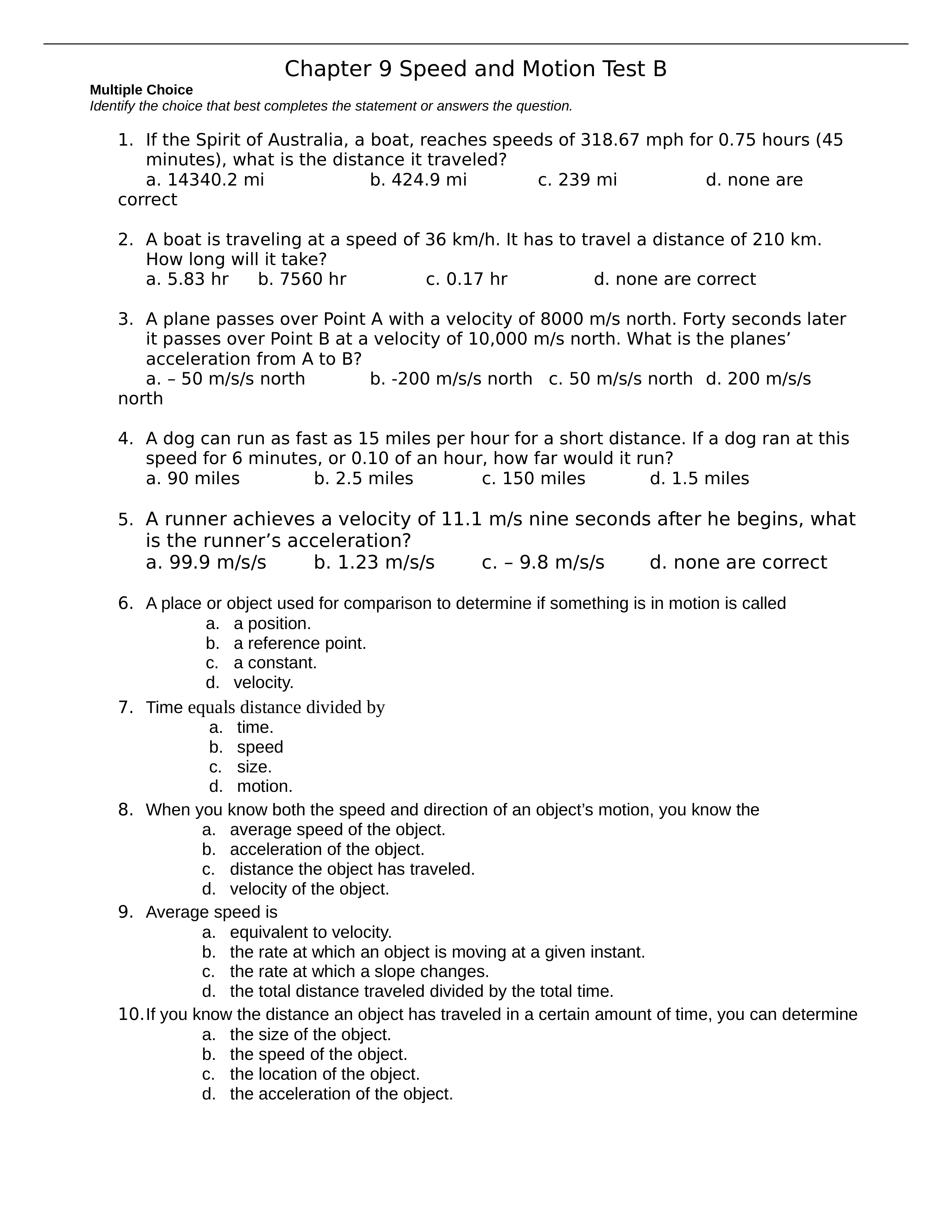 Speed and Motion Test B.doc_d5rkykfggvt_page1