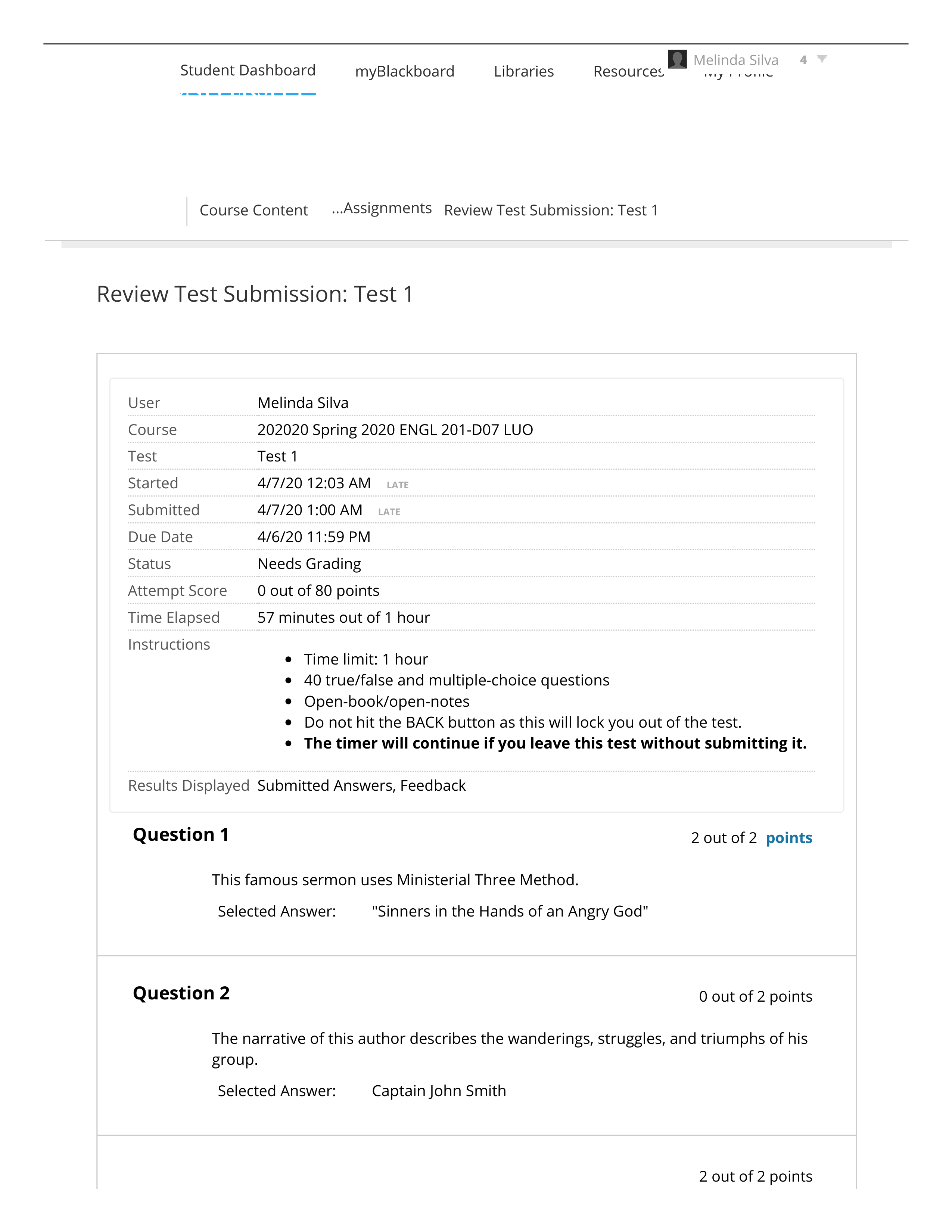 Review Test Submission_ Test 1 - 202020 Spring 2020 ENGL.._.pdf_d5xfu0omfru_page1