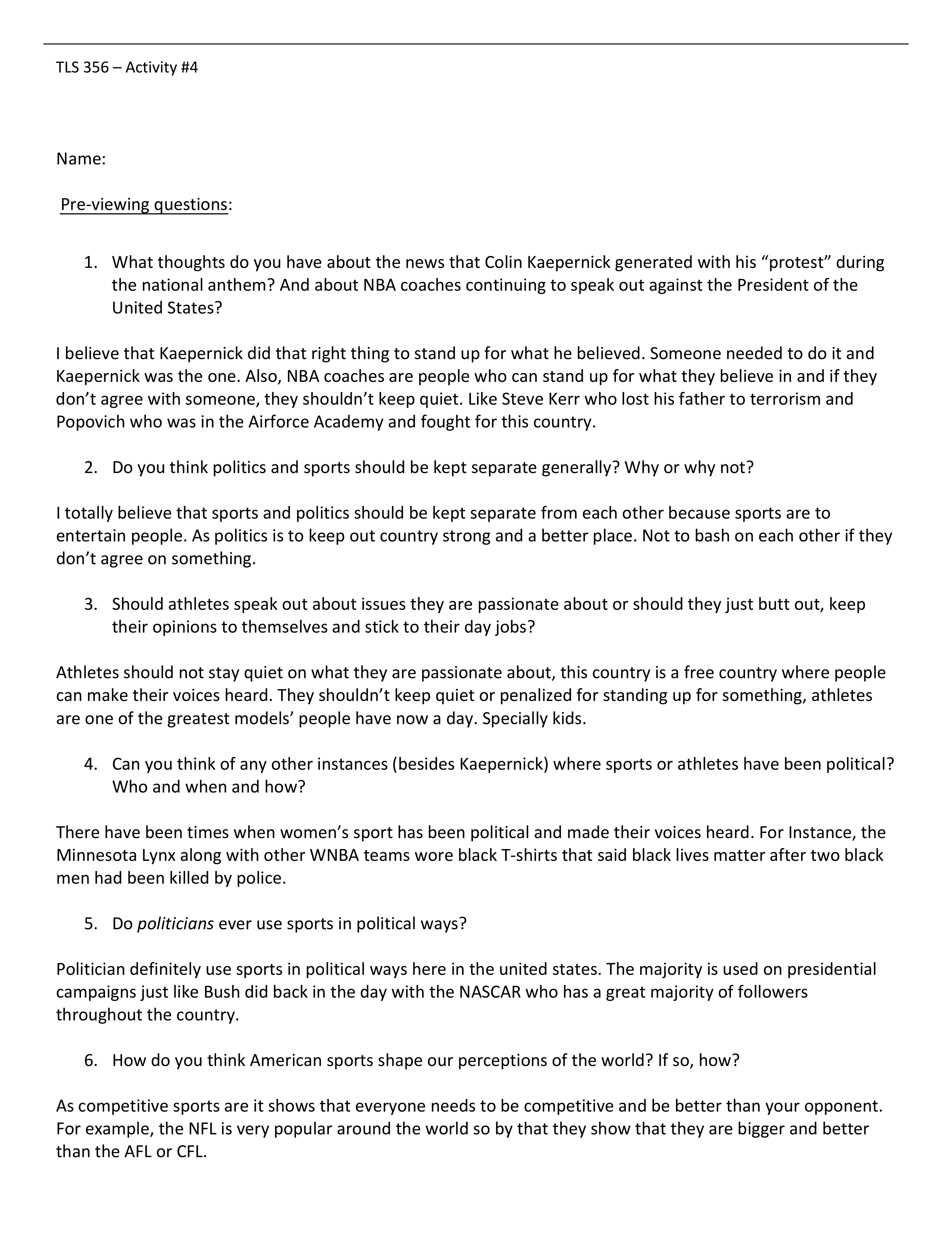 Activity #4 - Not Just a Game Questions (Intro & In the Arena).pdf_d5zha3sm8rs_page1