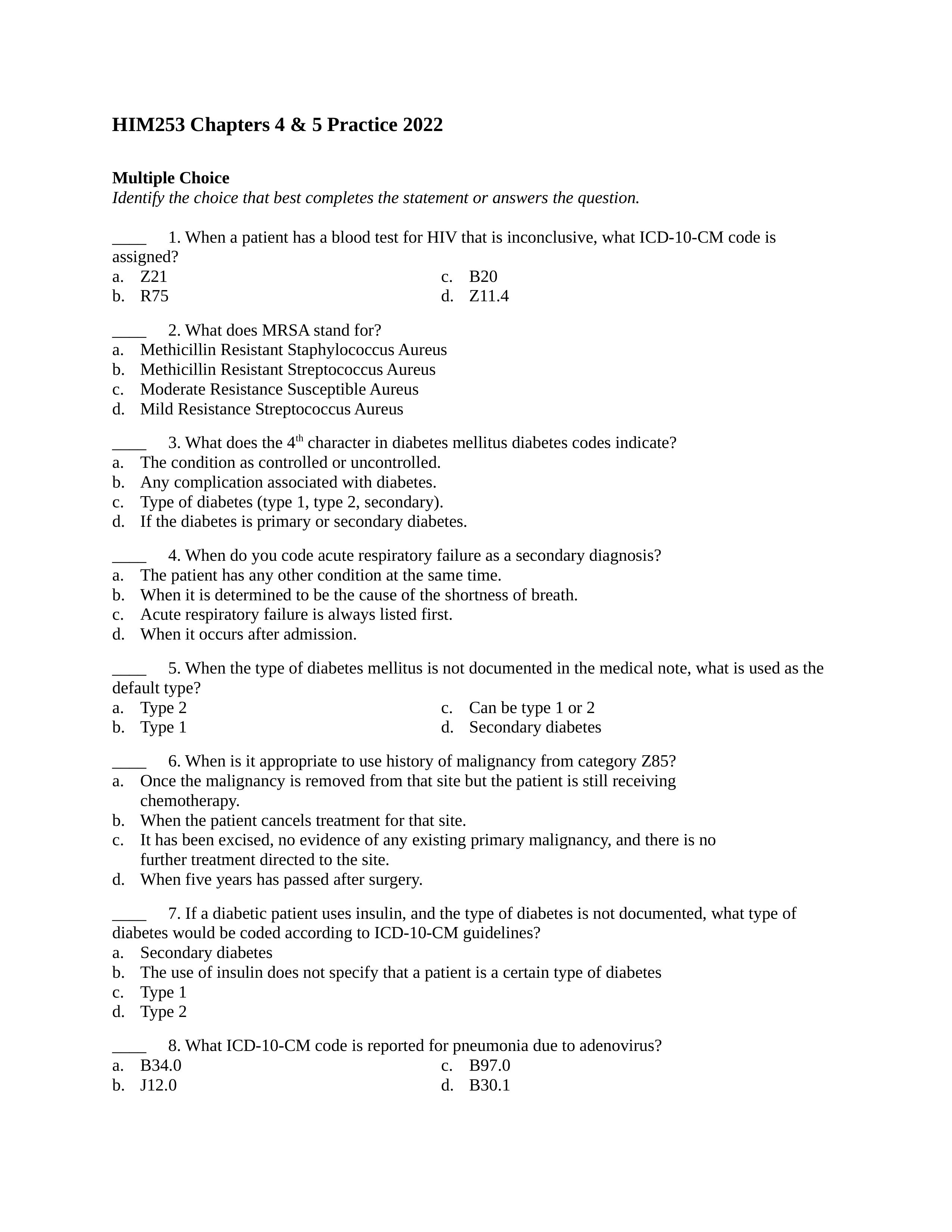 HIM253 - Chapters 4 & 5 Practice.docx_d6ee7k4zuqx_page1