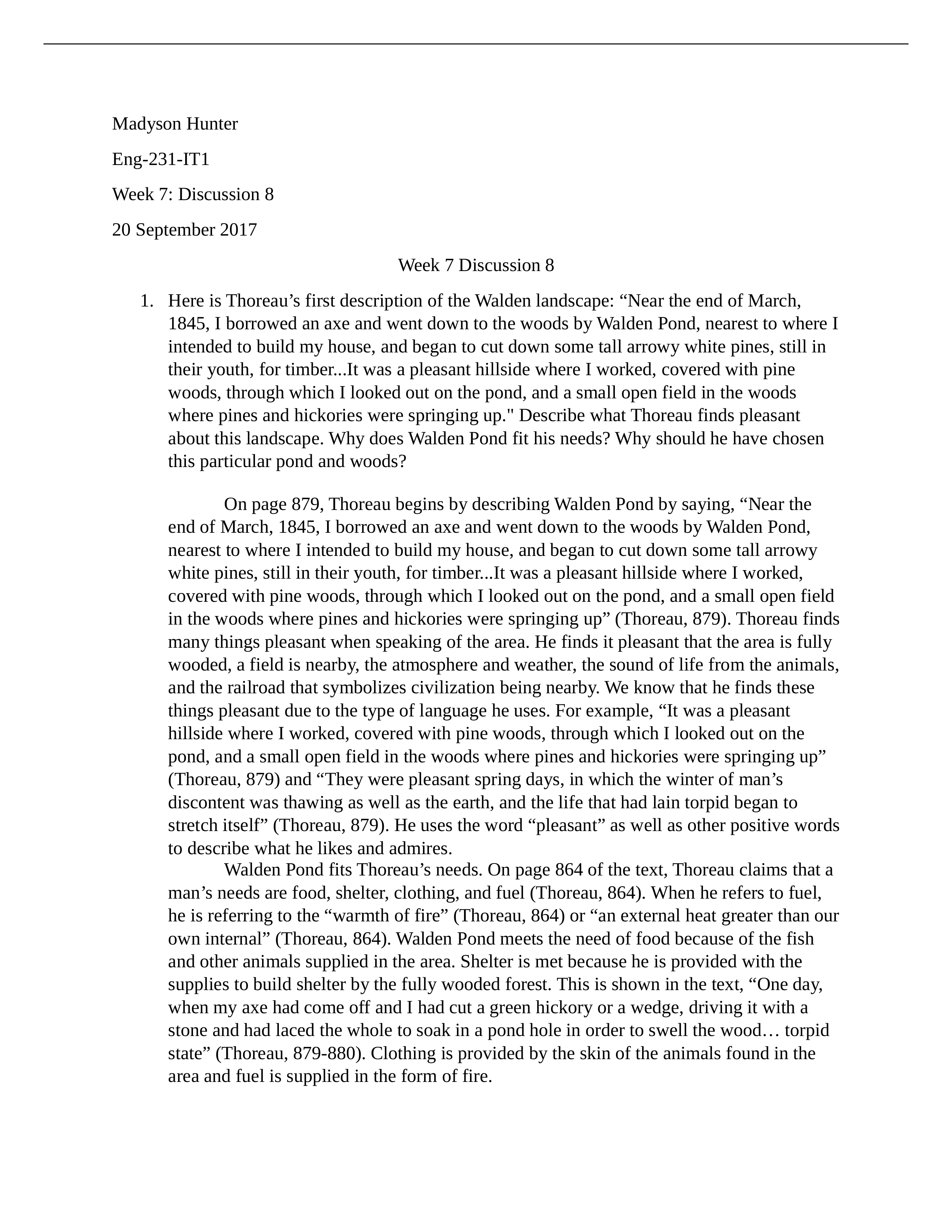 Eng-231 Discussion Board Thoreau.docx_d6hjpywjacw_page1