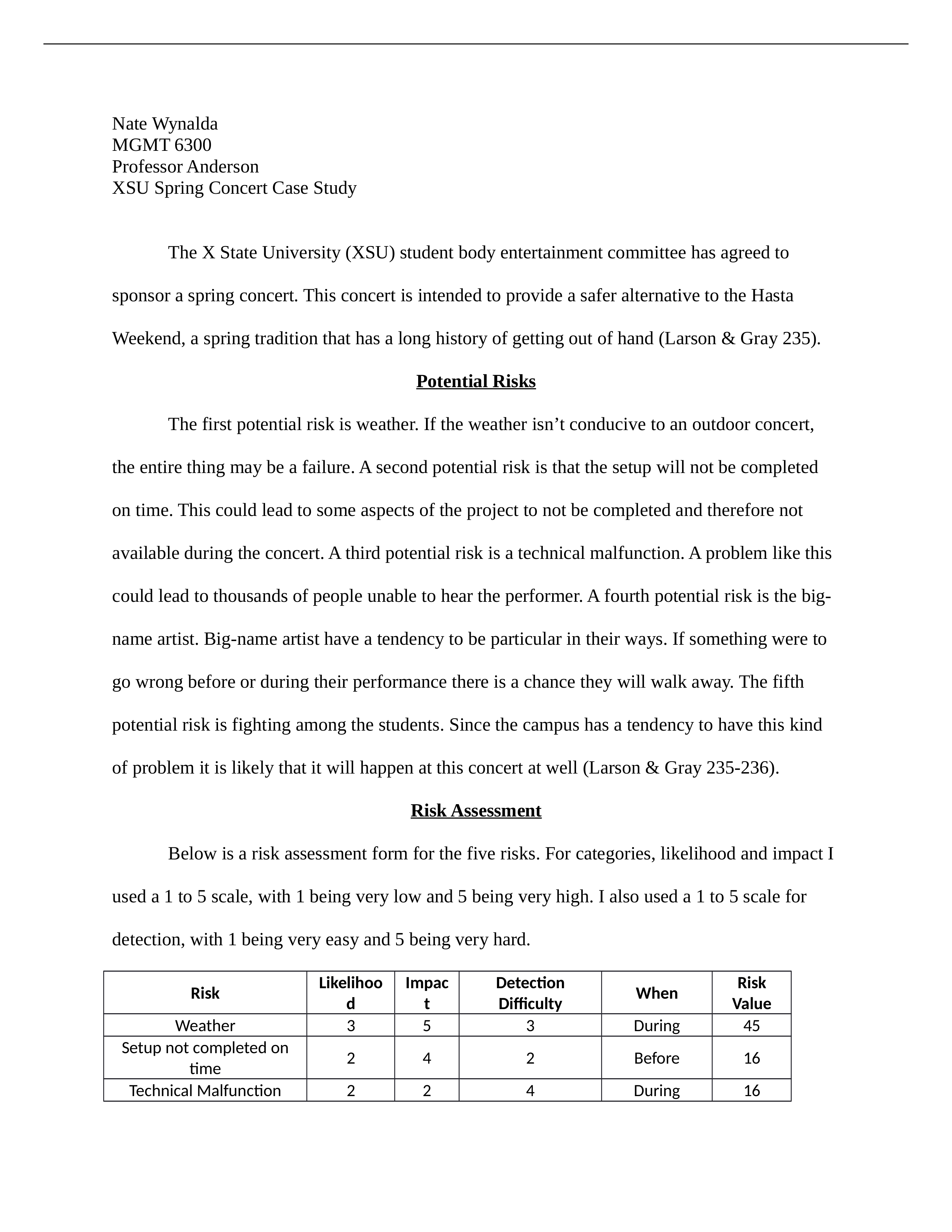 XSU Spring Concert Case Study.docx_d6ltrzfvo1x_page1