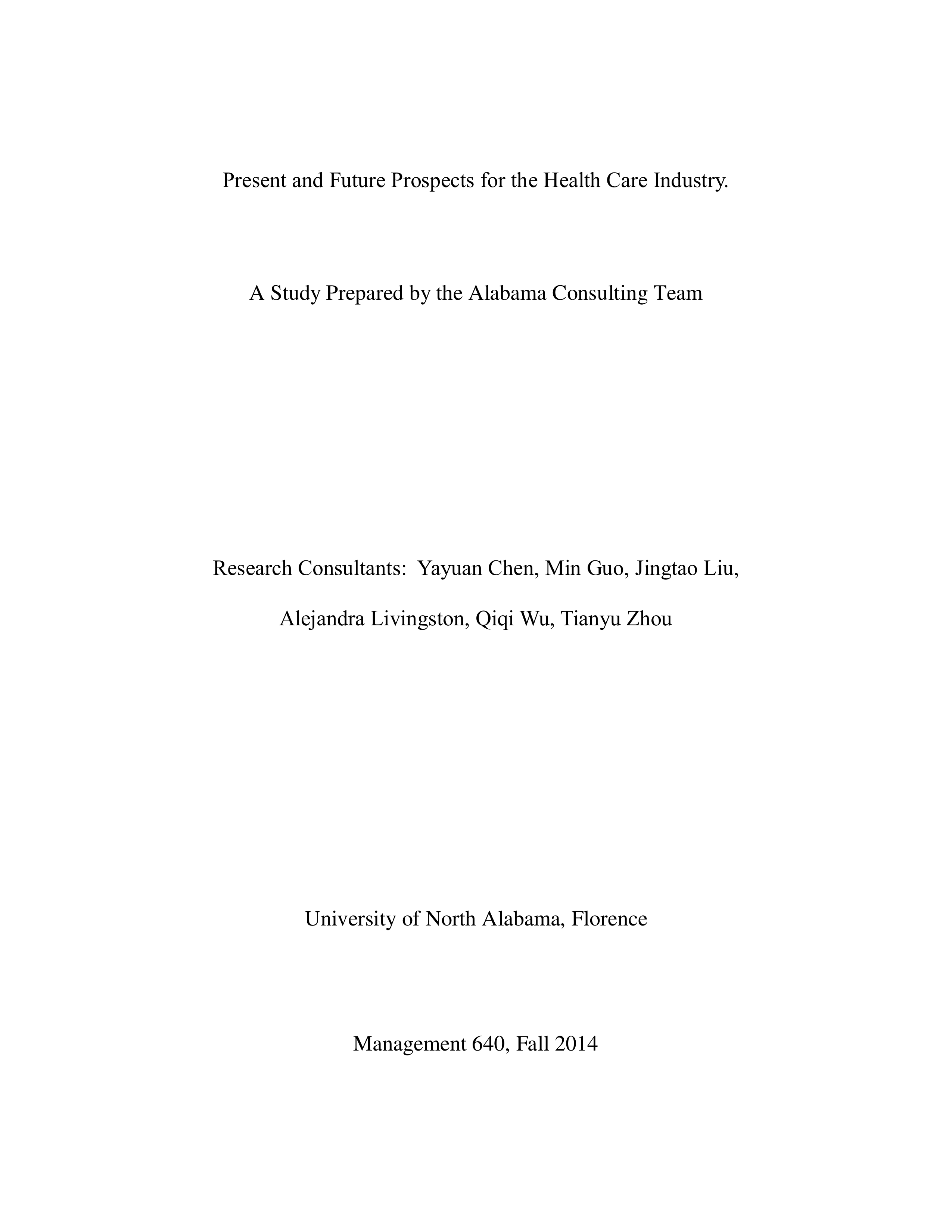 Healthcare Industry Analysis Team Num 2 10022014_d6w0vp5ue05_page1