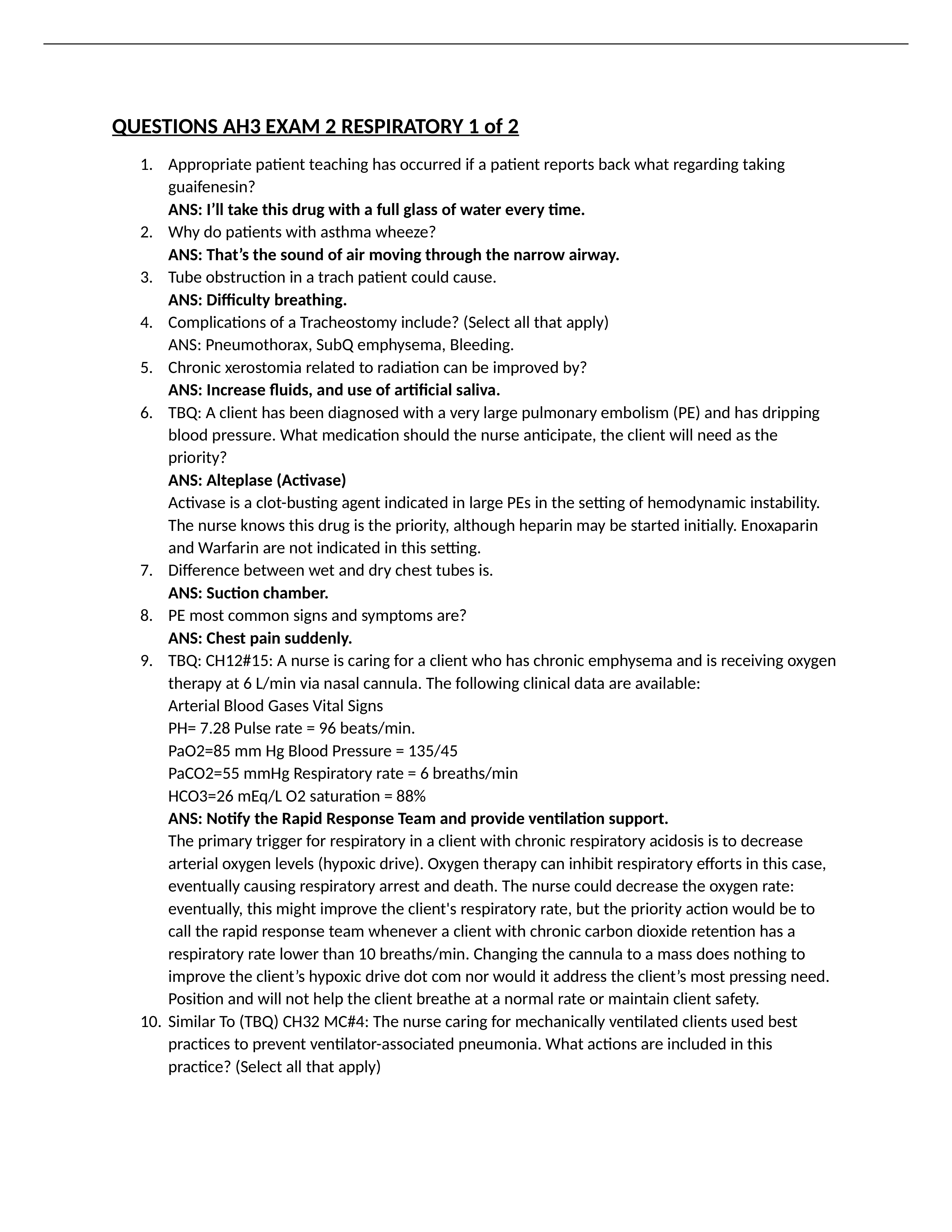 QUESTIONS AH3 EXAM 2 RESPIRATORY.docx_d6wi0y1o6ew_page1