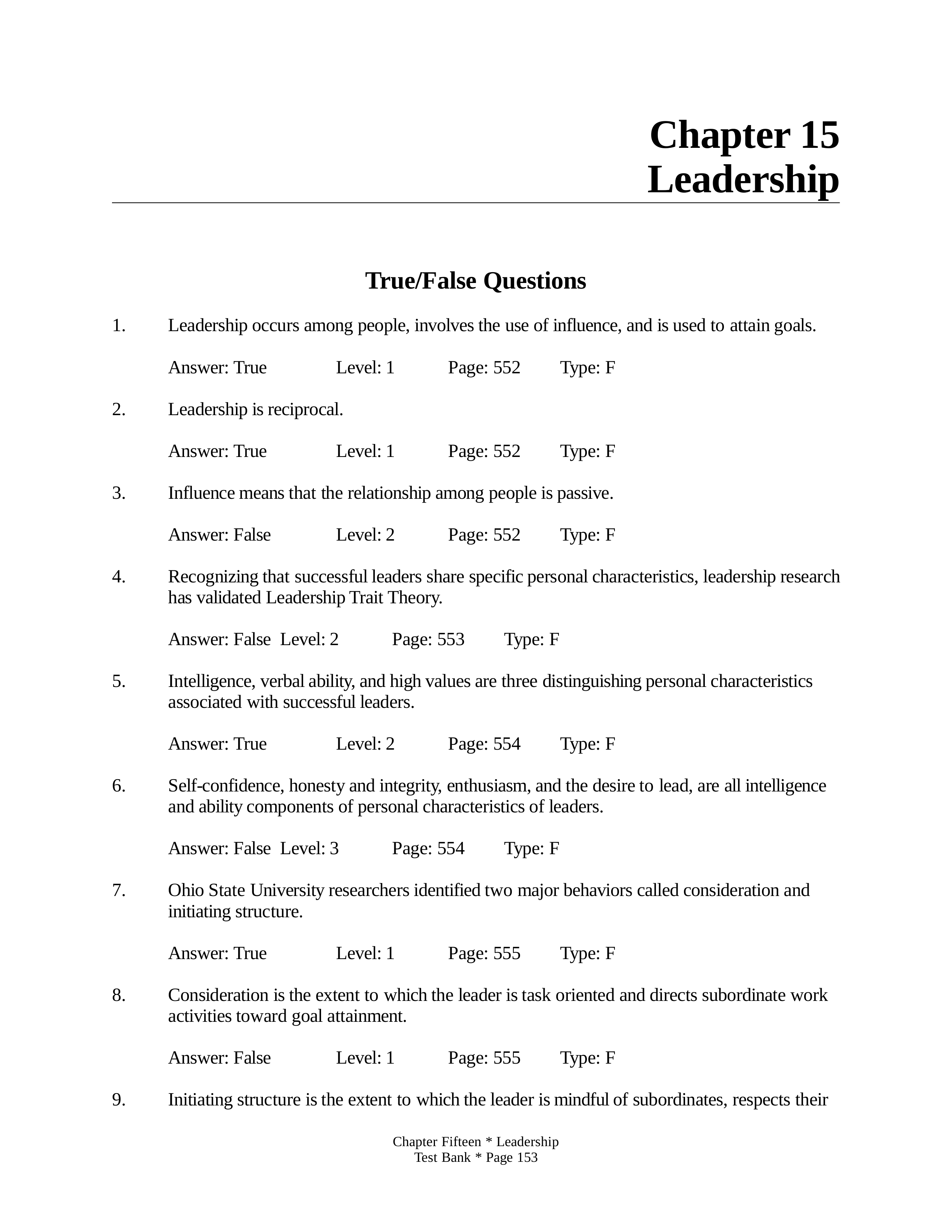 Test Bank Chapter 15 Leadership_d6zdsscendh_page1