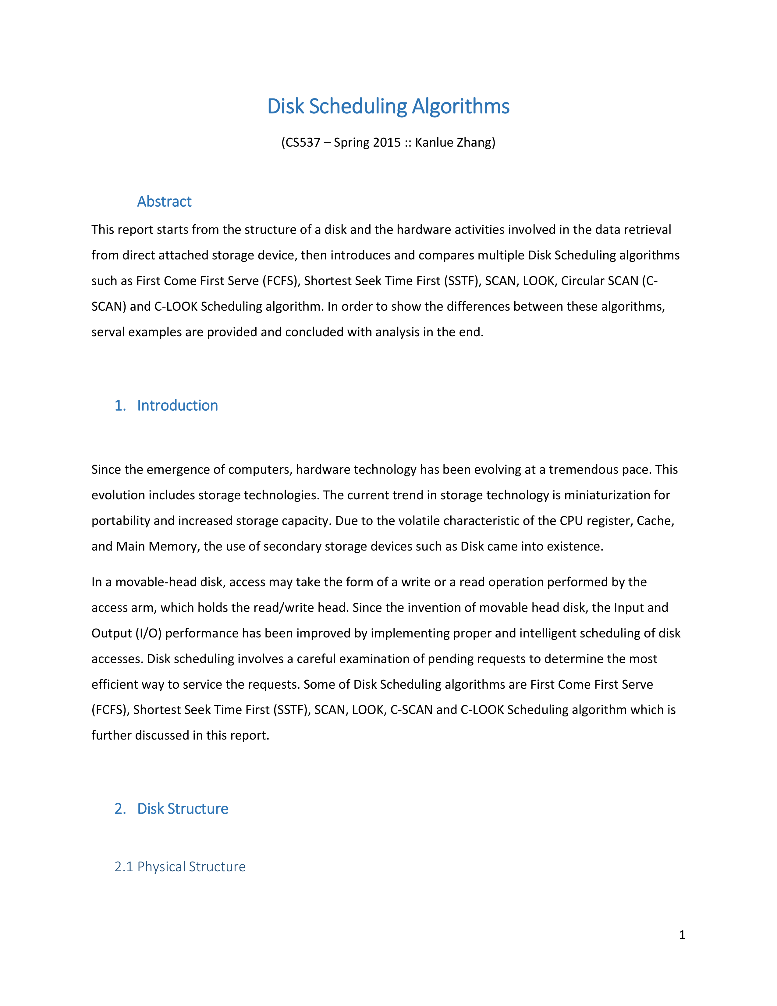 CS537-15SP-KZHANG-Report-DiskSchedulingAlgorithms.pdf_d72srb932q2_page1