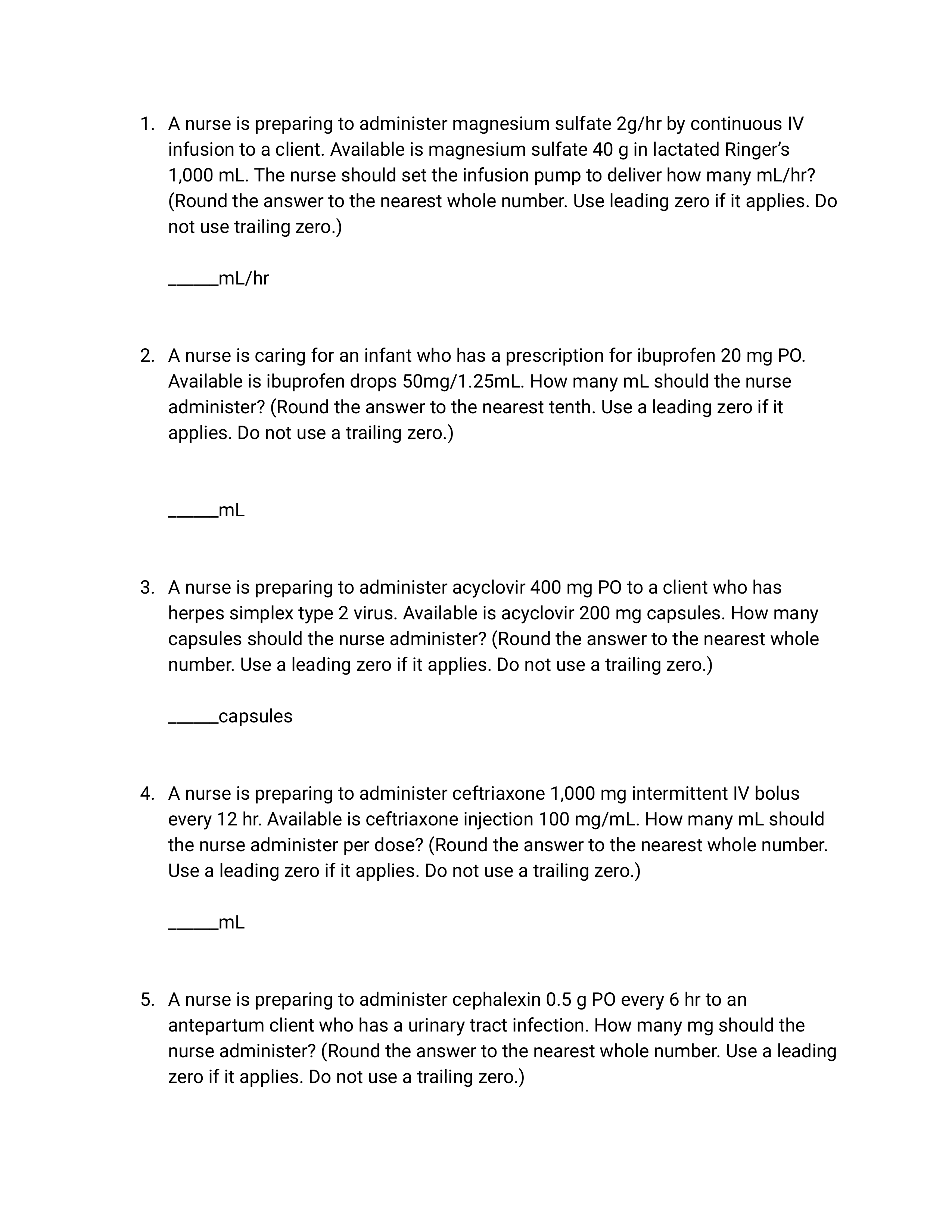 OB Dosage Calculations Practice ATI.pdf_d761if98fku_page1