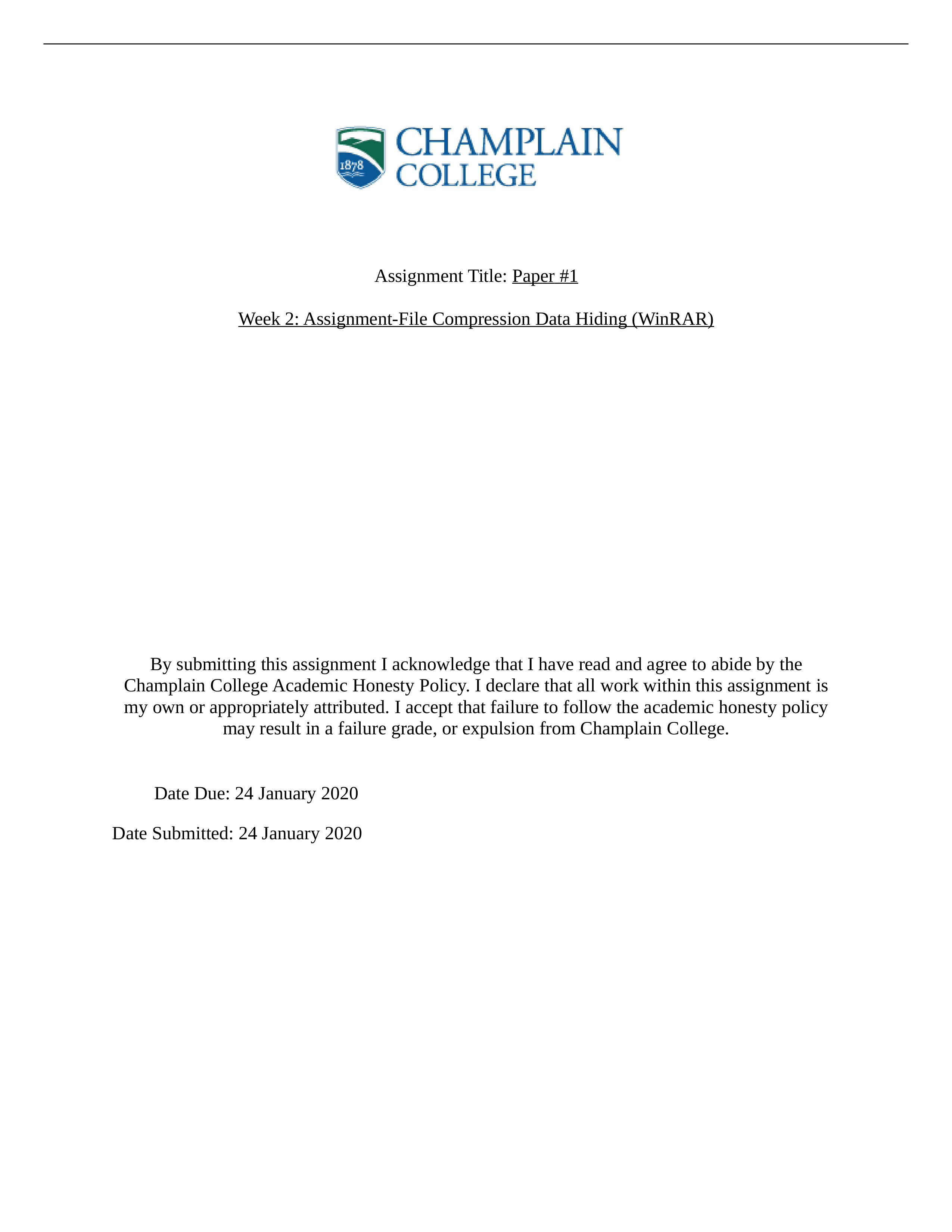 Week 2: Assignment: File Compression Data Hiding (Winrar).odt_d78w37y0f68_page1